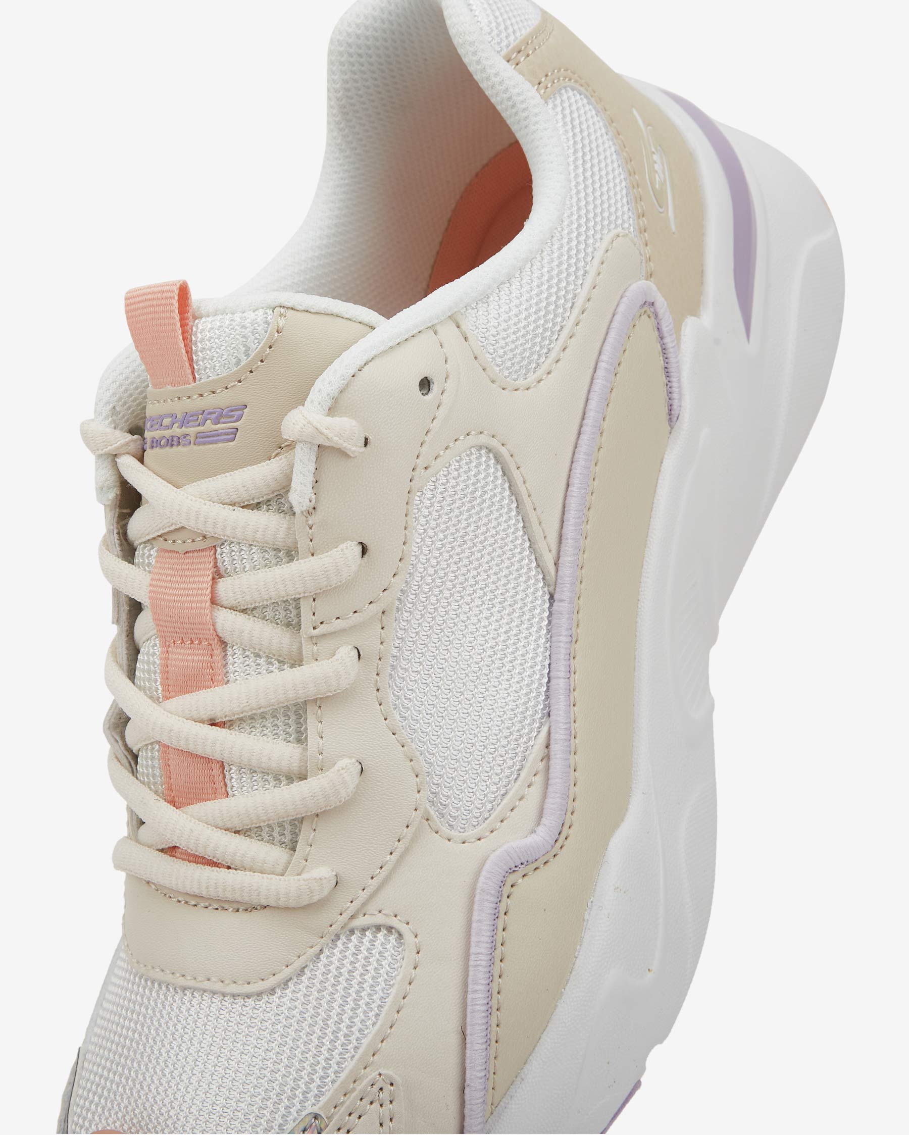 Skechers Bobs Bamina - Chill Zone Kadın Beyaz Spor Ayakkabı 117041 WNT