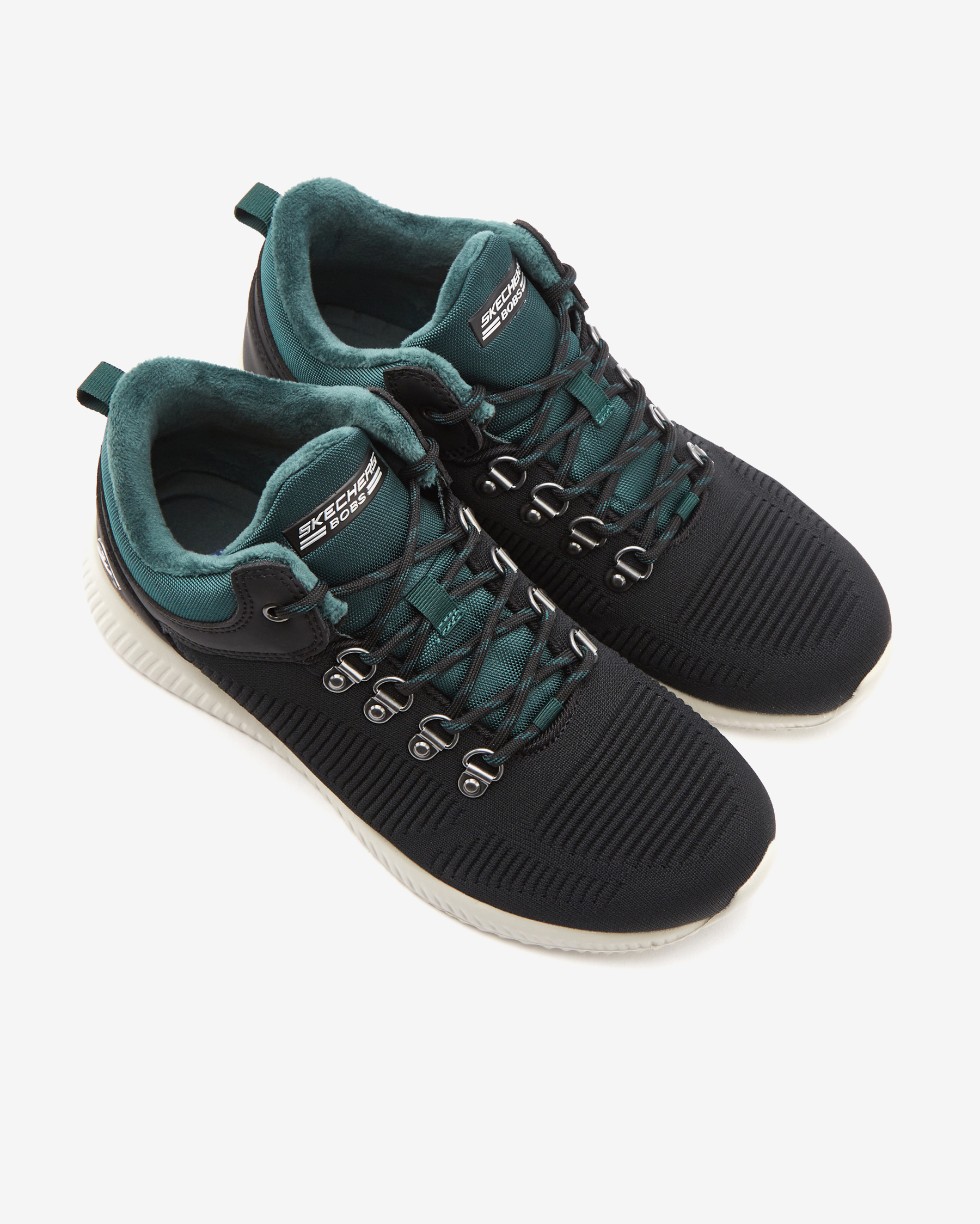 Skechers Bobs Squad Camp Crush Kadın Siyah Bot 117061 BLK