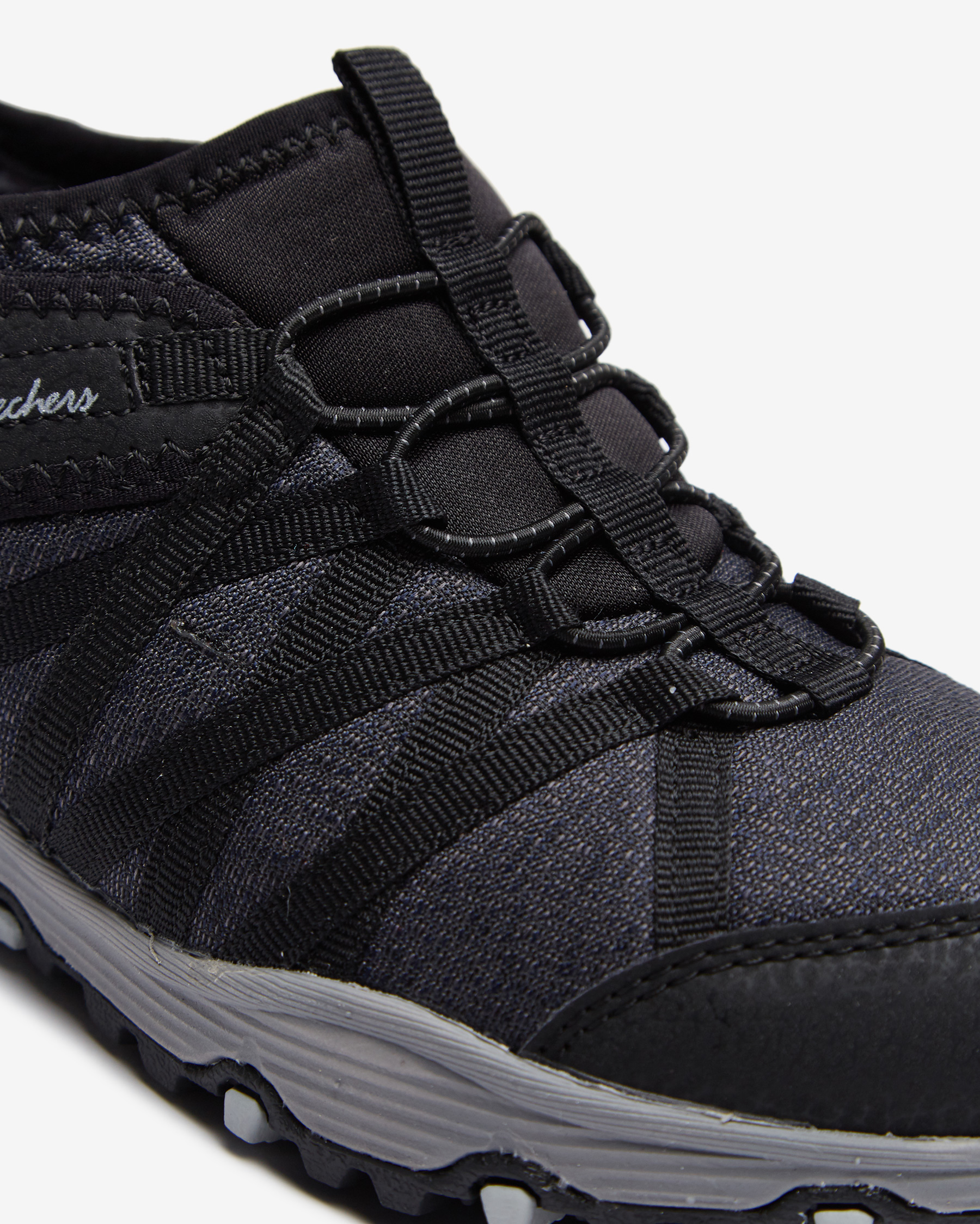 Skechers Seager Hiker - Topanga Kadın Siyah Günlük Ayakkabı 158236 BLK