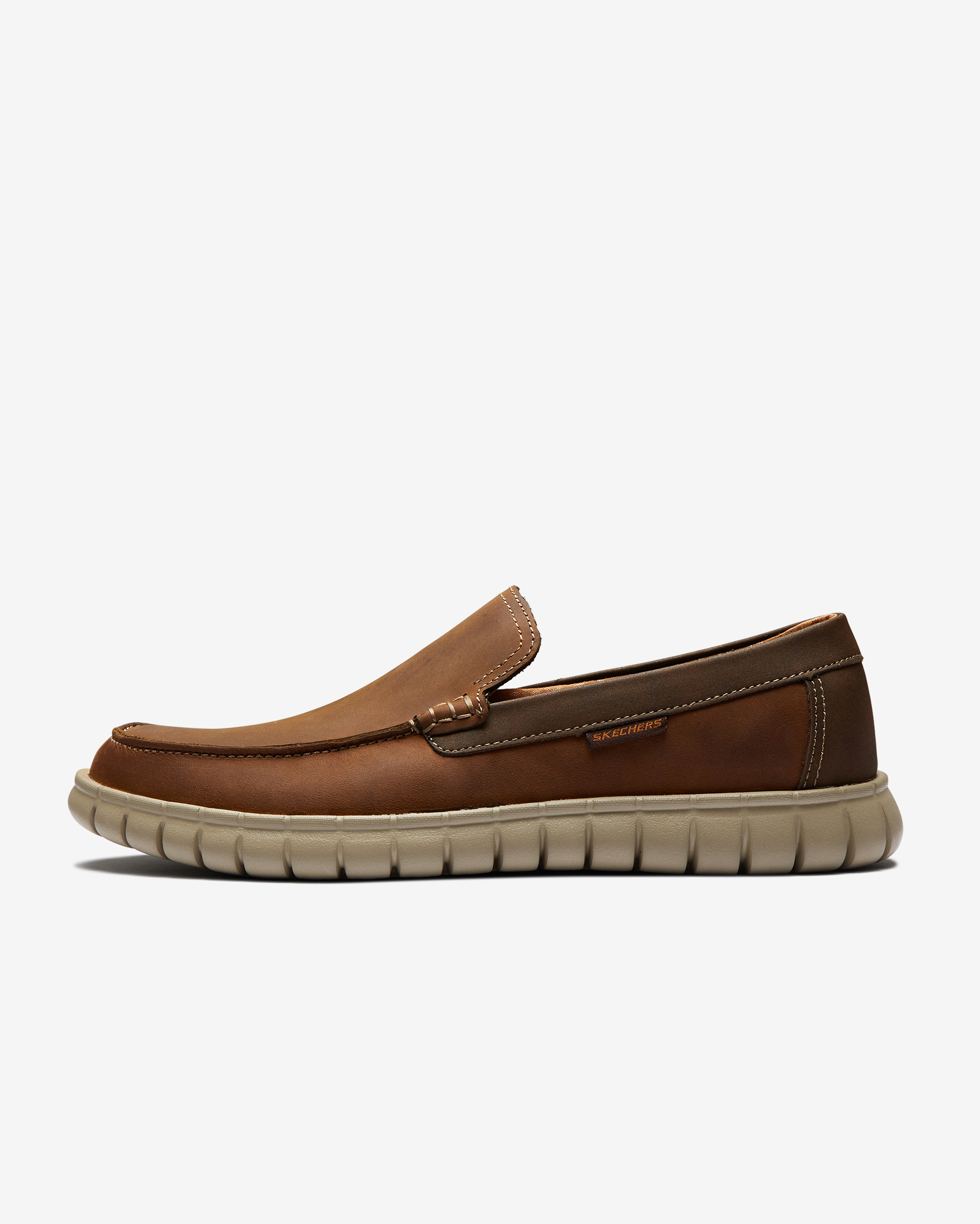 Skechers Moreway - Lentro Erkek Kahverengi Günlük Ayakkabı 204143 CDB