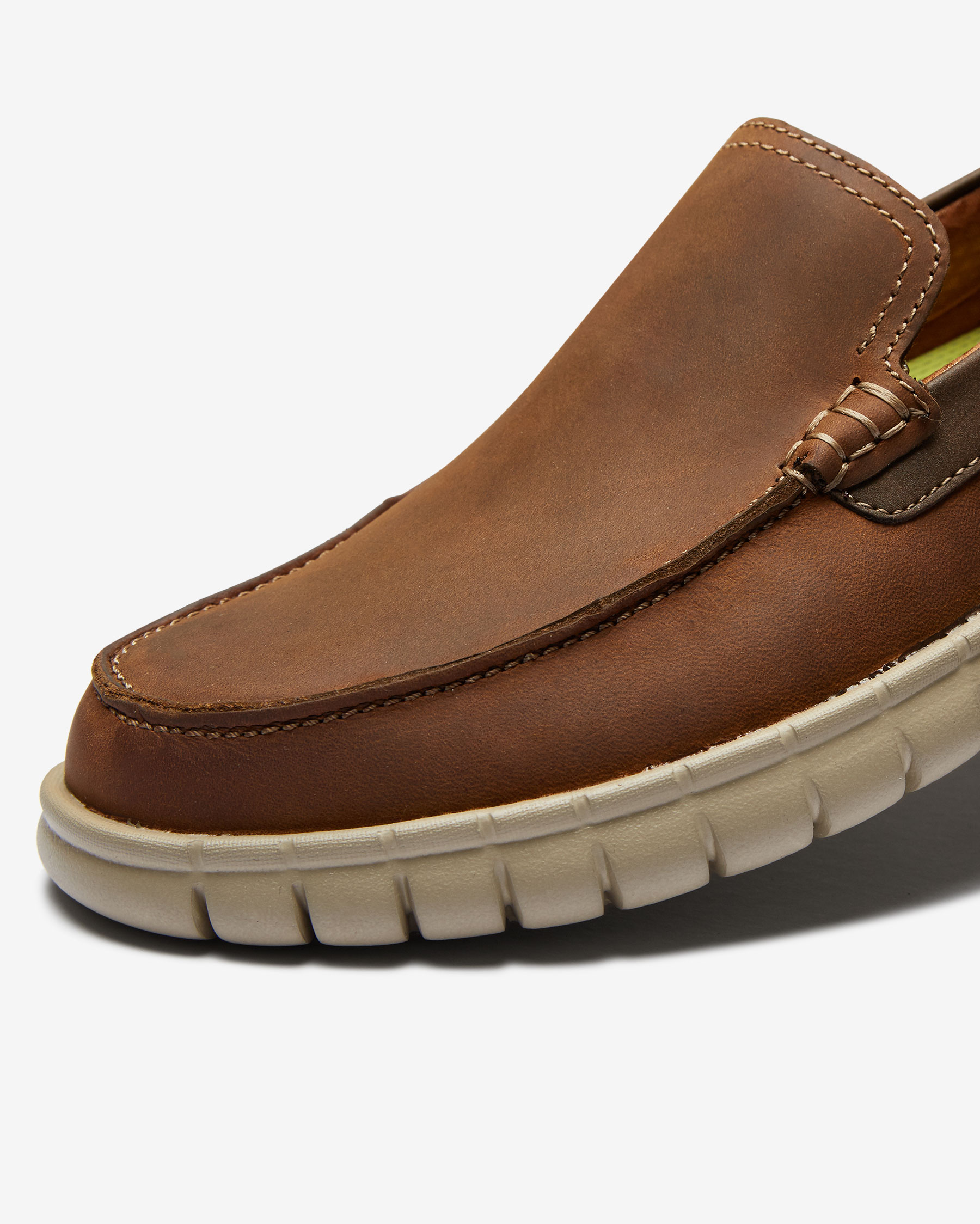 まさ Skechers Moreway - Lentro Erkek Kahverengi Günlük Ayakkabı 204143 CDB