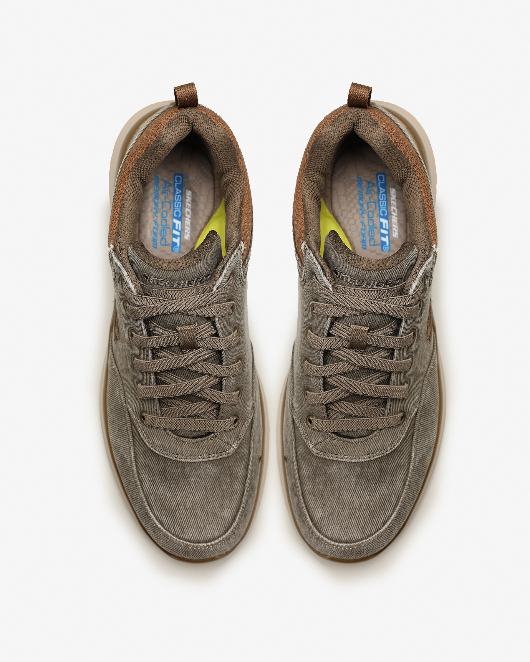 Skechers Delson 2.0 Kemper Erkek Haki Günlük Ayakkabı 210024 KHK