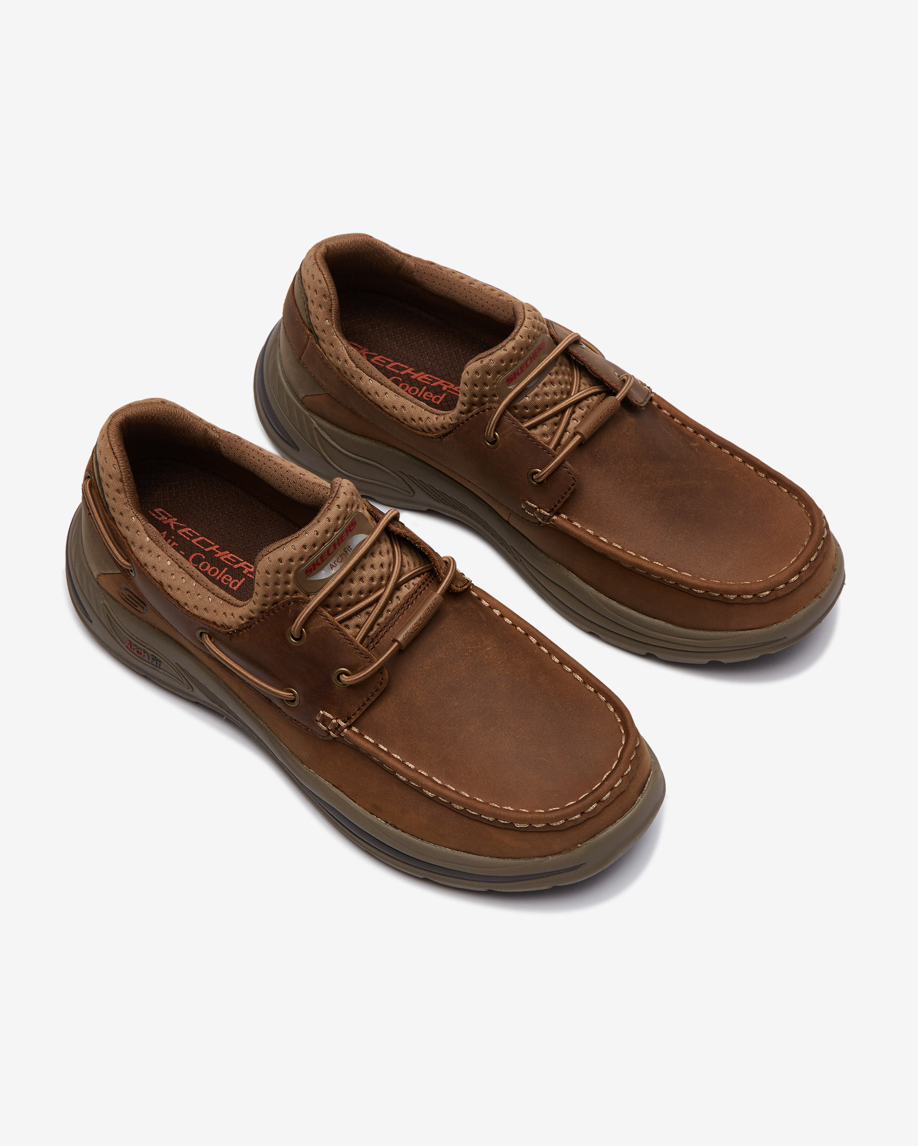 Skechers Arch Fit Motley - Hosco Erkek Bej Günlük Ayakkabı 204179 DSRT