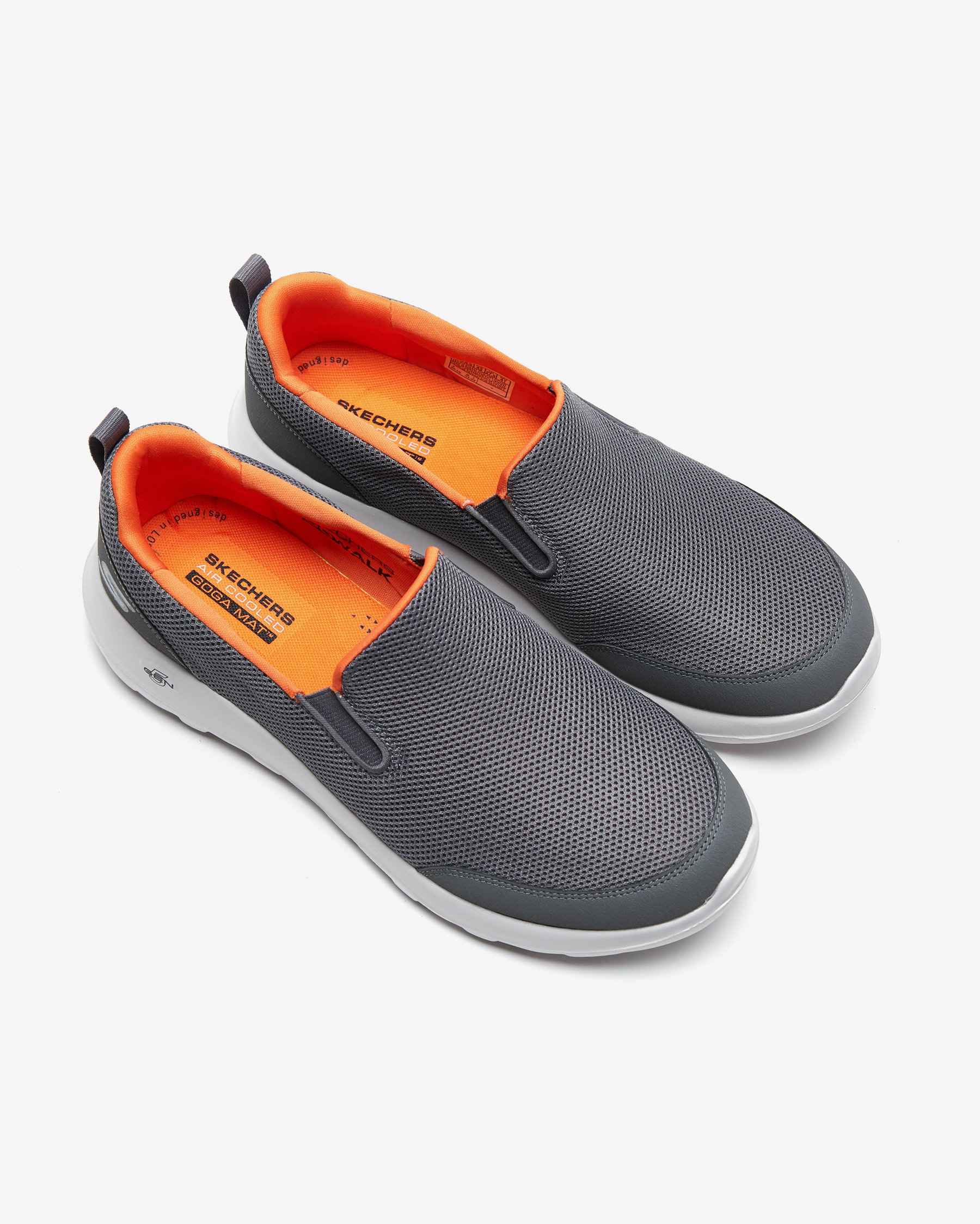 Skechers Go Walk Max Clinched Erkek Gri Yürüyüş Ayakkabısı