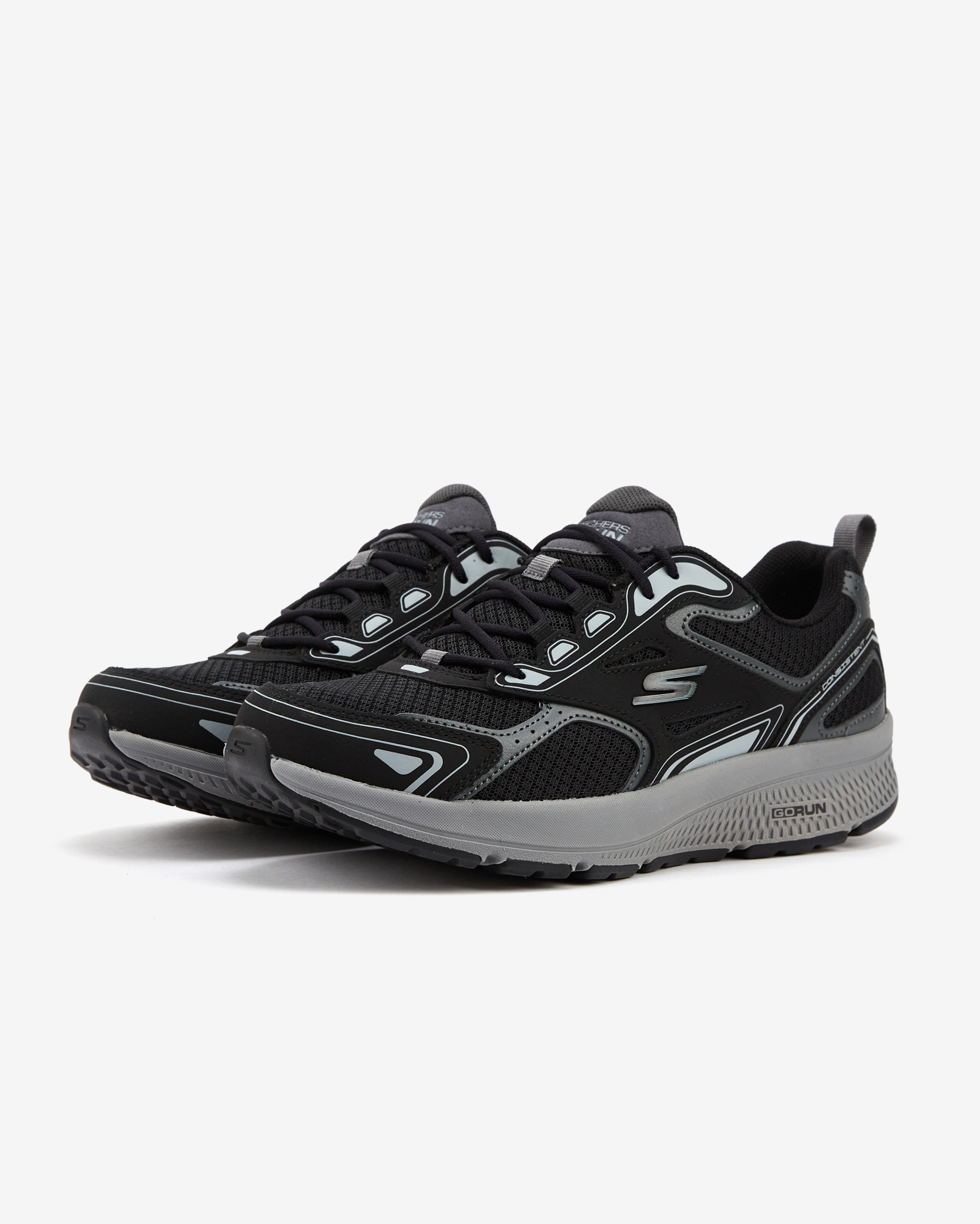 Skechers Go Run Consistent - Erkek Siyah Koşu Ayakkabısı 220034 BKGY