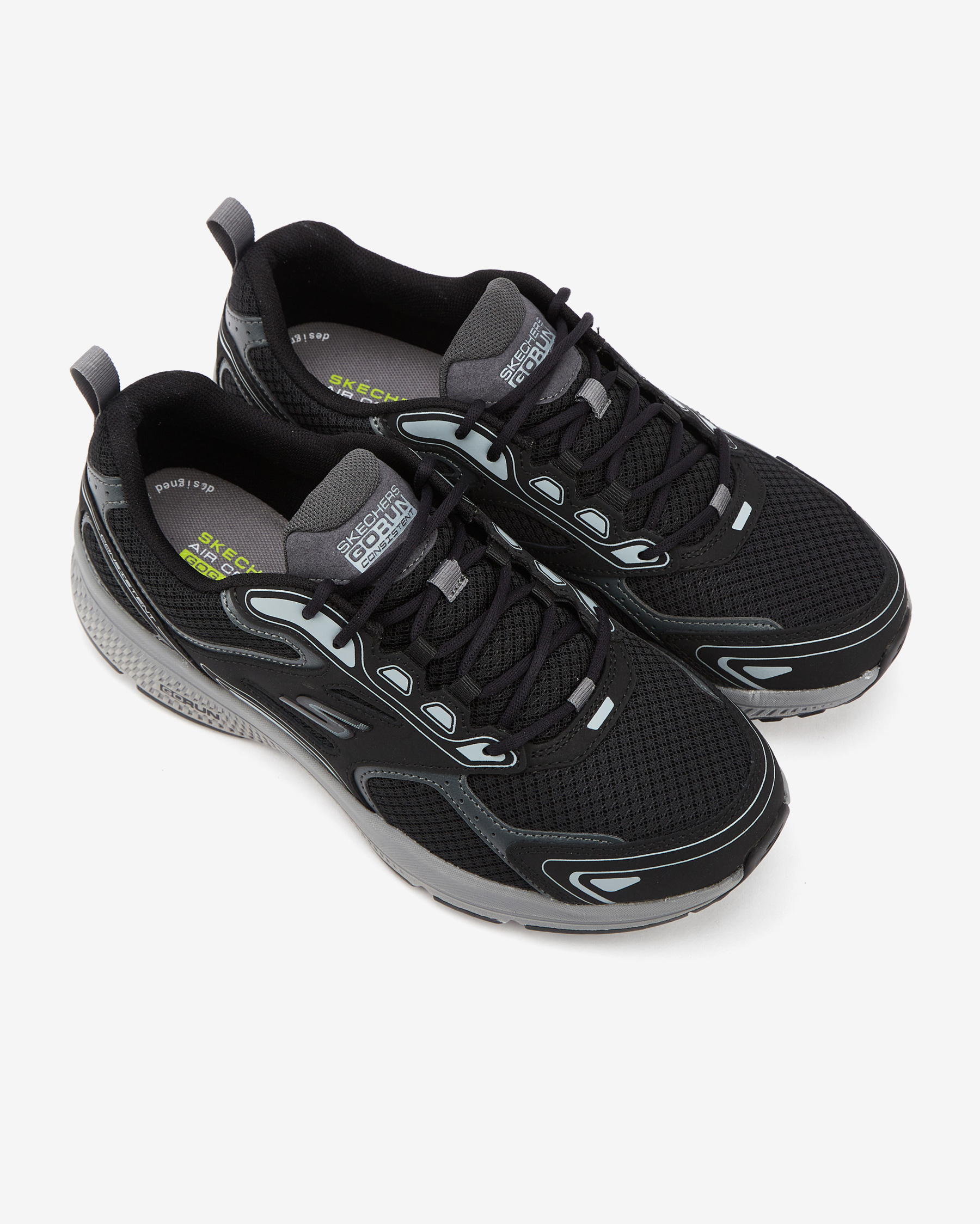 Skechers Go Run Consistent - Erkek Siyah Koşu Ayakkabısı 220034 BKGY