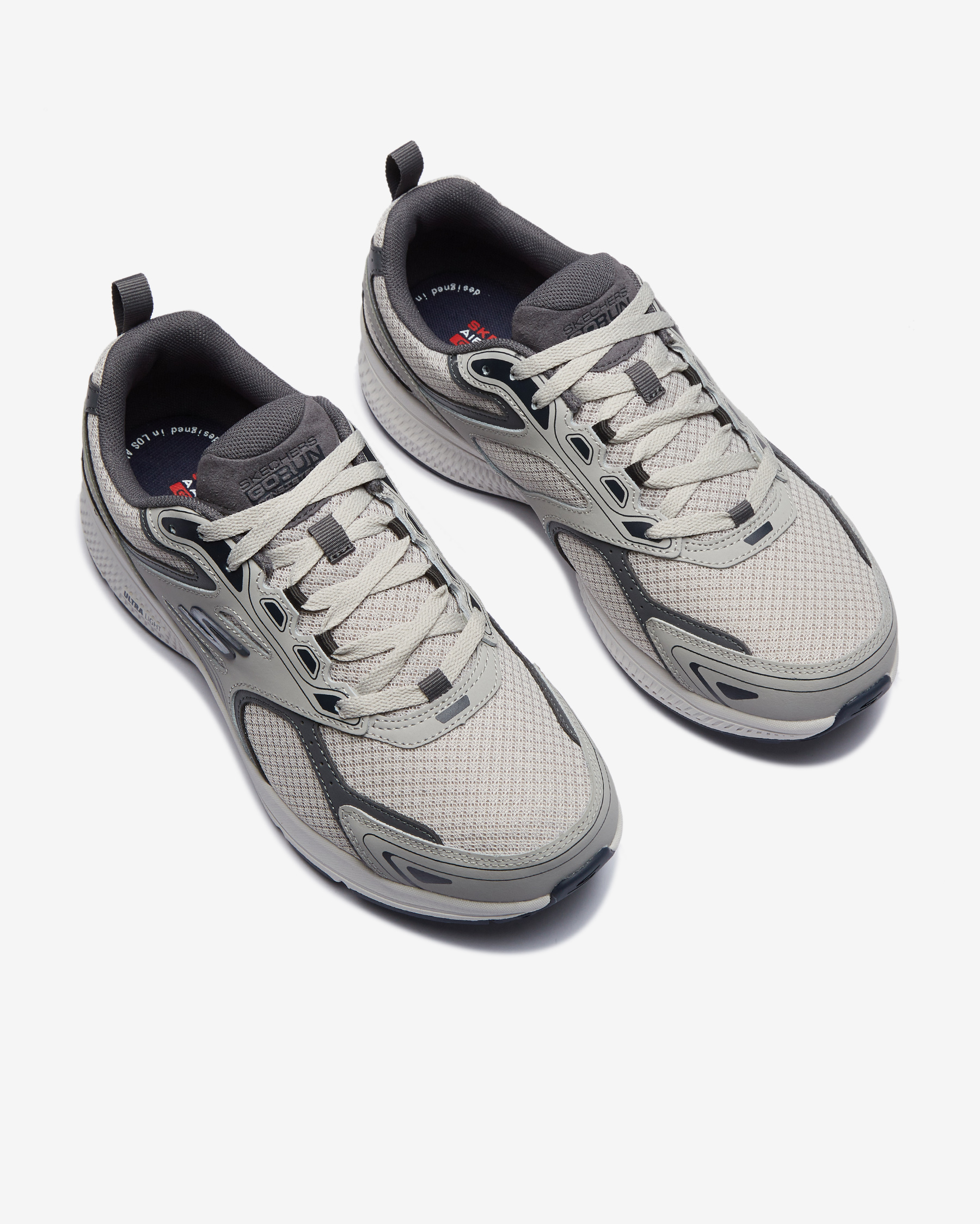 Skechers Go Run Consistent - Erkek Gri Koşu Ayakkabısı 220034WW GYNV