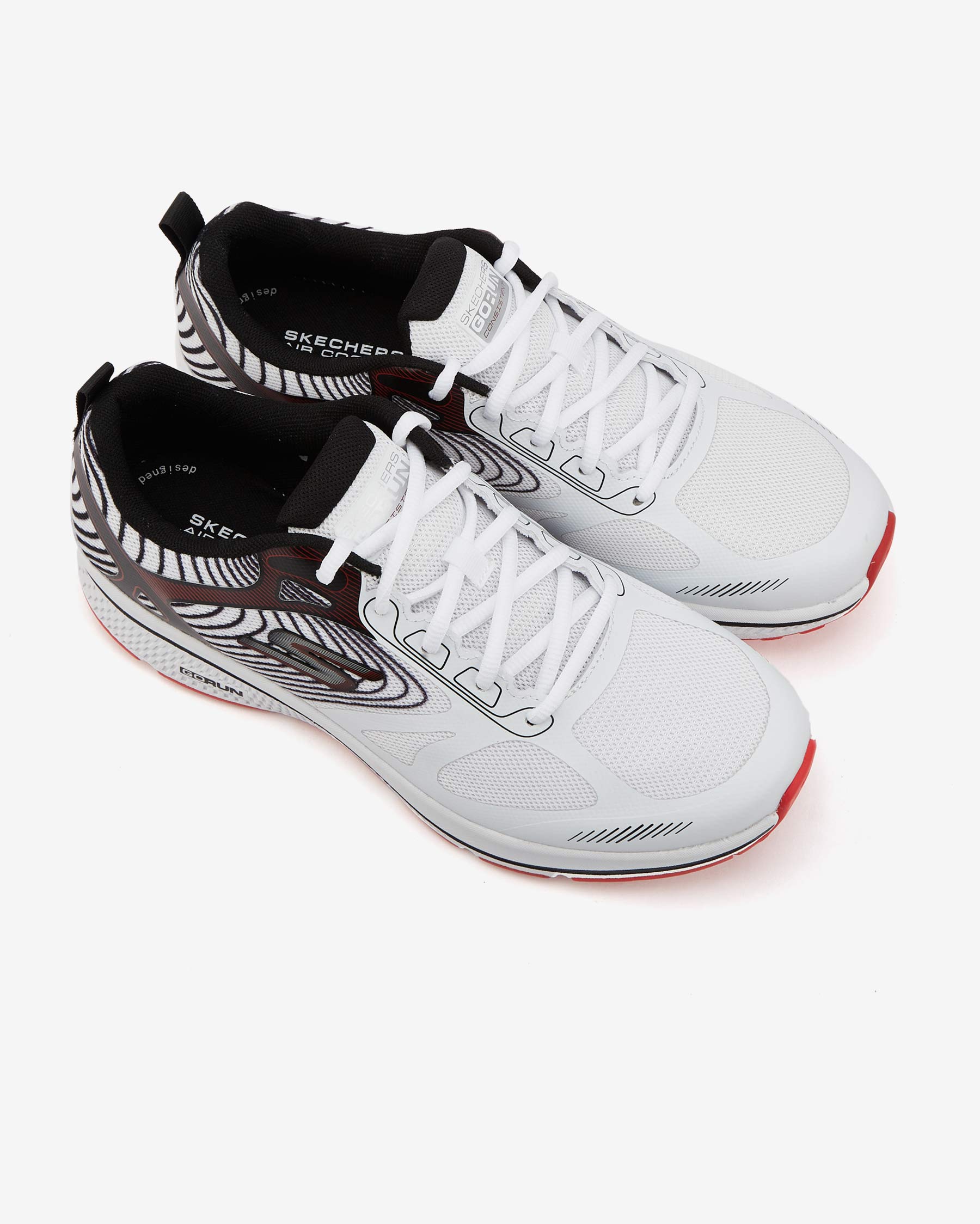 Skechers Go Run Consistent - Fleet Rush Erkek Beyaz Koşu