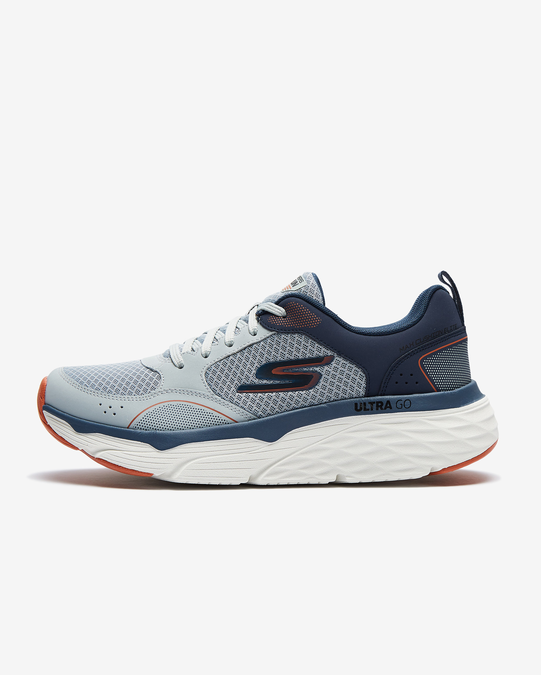 Skechers Max Cushioning Elite - Rivalry Erkek Gri Koşu Ayakkabısı