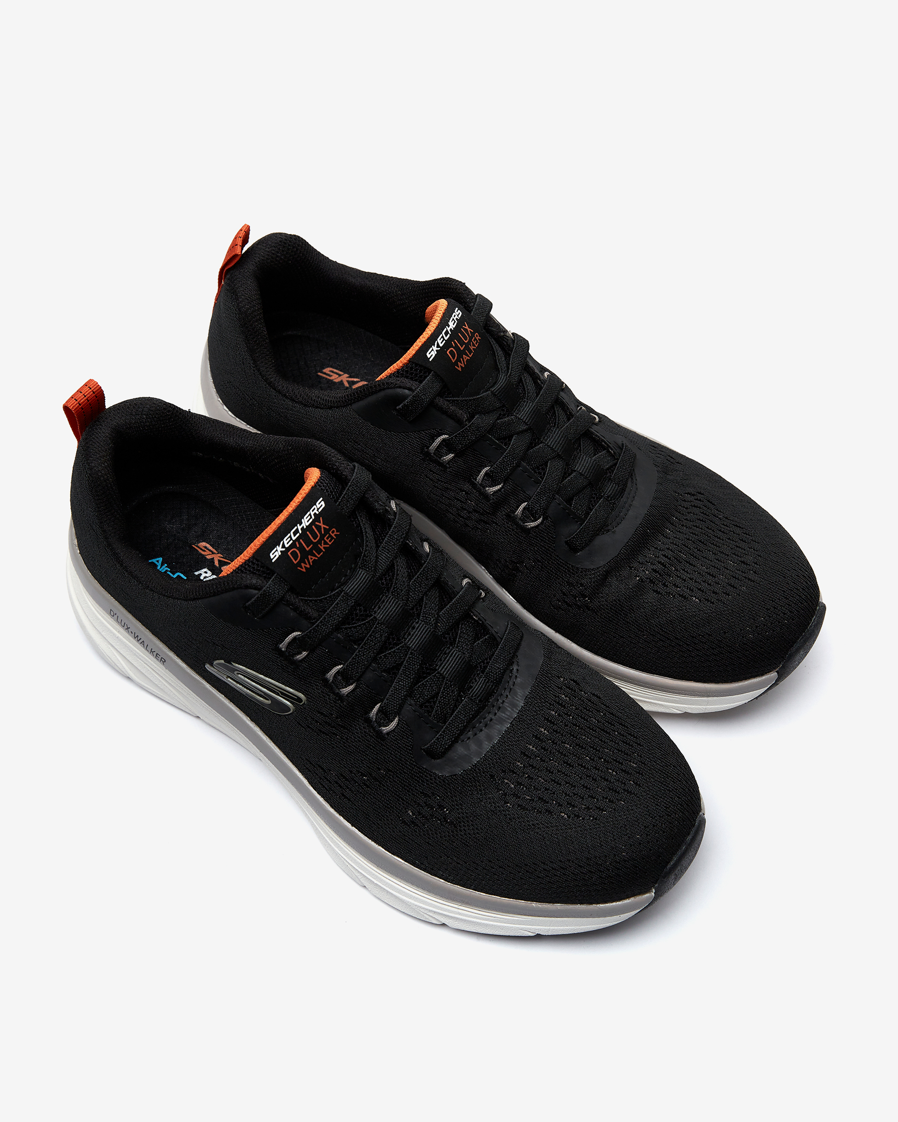 Skechers D'lux Walker - Commuter Erkek Siyah Spor Ayakkabı 232261 BLK