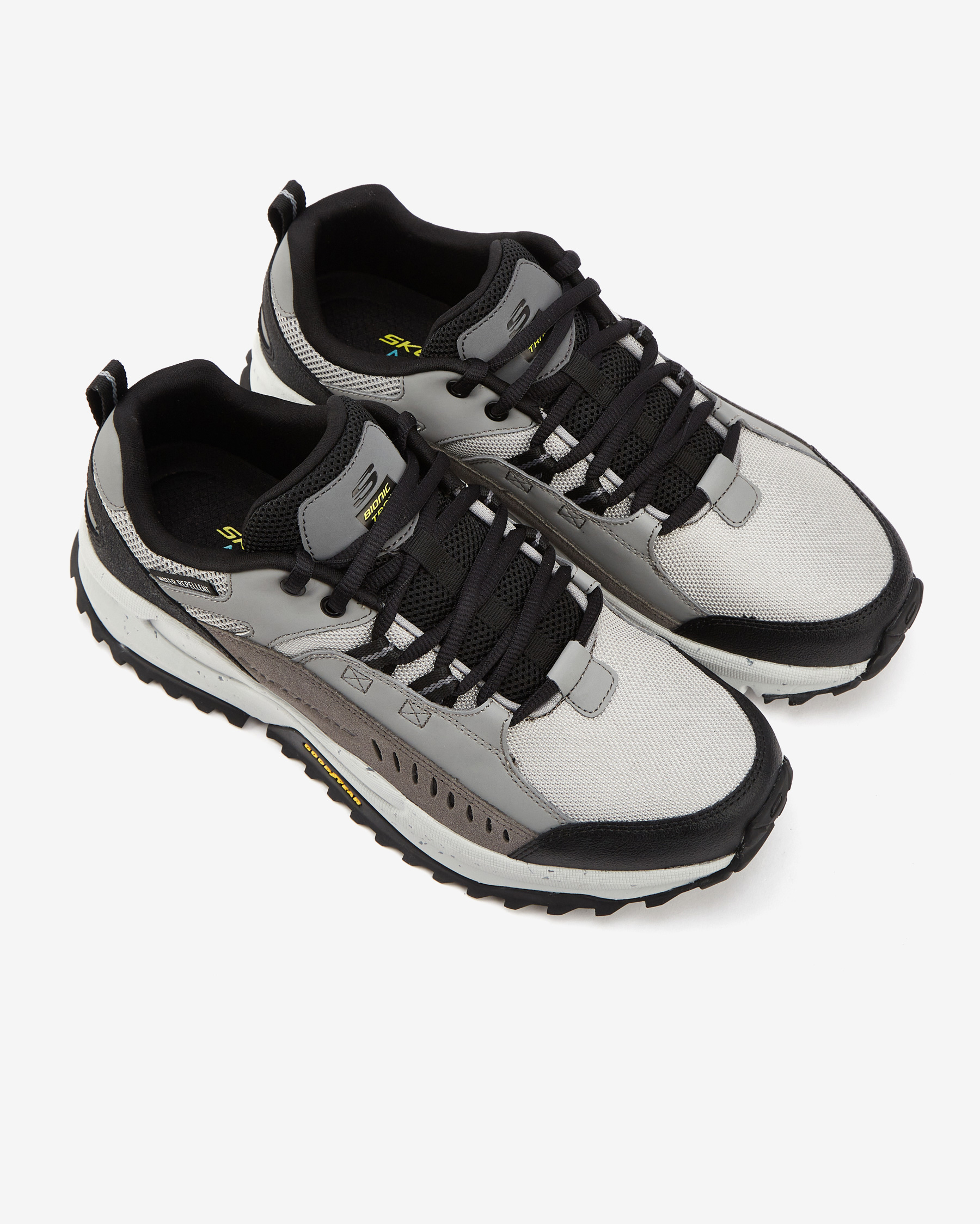 Skechers Skechers Bionic Trail - Road Erkek Gri Outdoor Ayakkabı