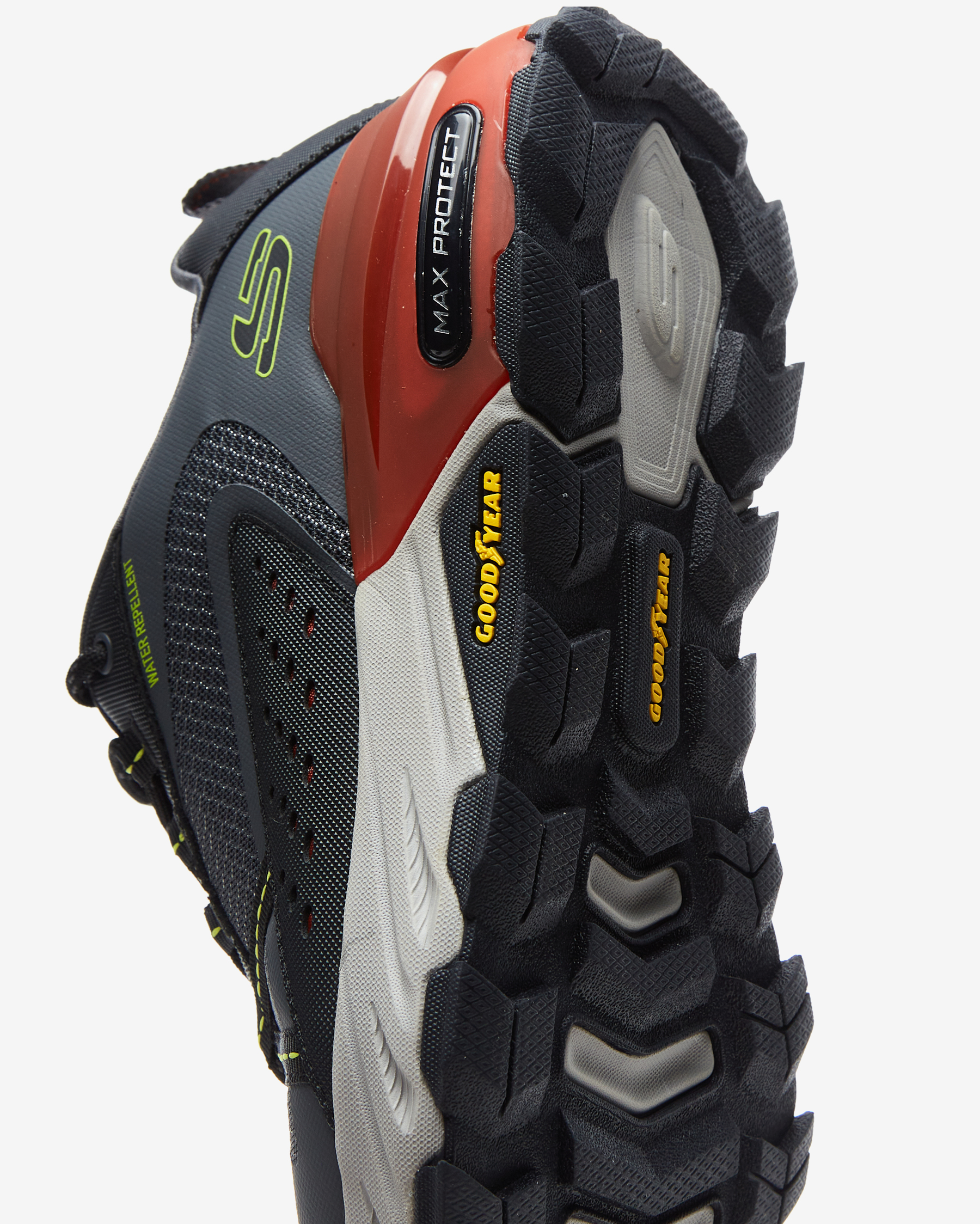 Skechers Max Protect Erkek Gri Outdoor Ayakkabı 237303 CCMT