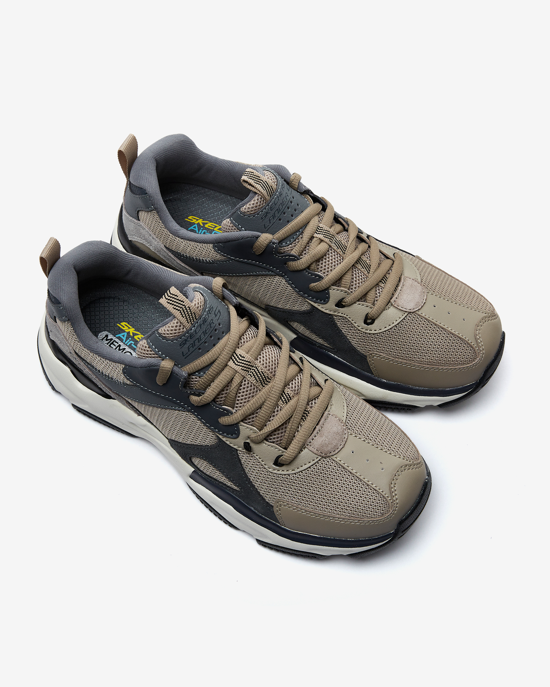 Skechers Landers - Remix Erkek Bej Spor Ayakkabı 237486 NTMT