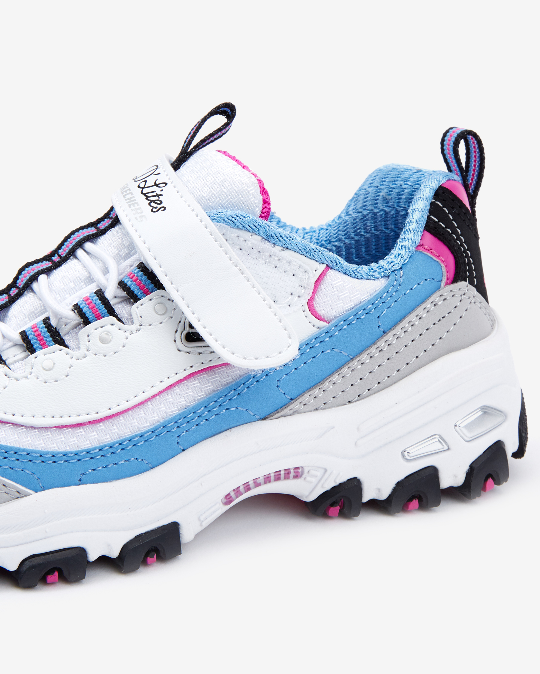Skechers D'lites Büyük Kız Çocuk Beyaz Spor Ayakkabı 302526L WBLP
