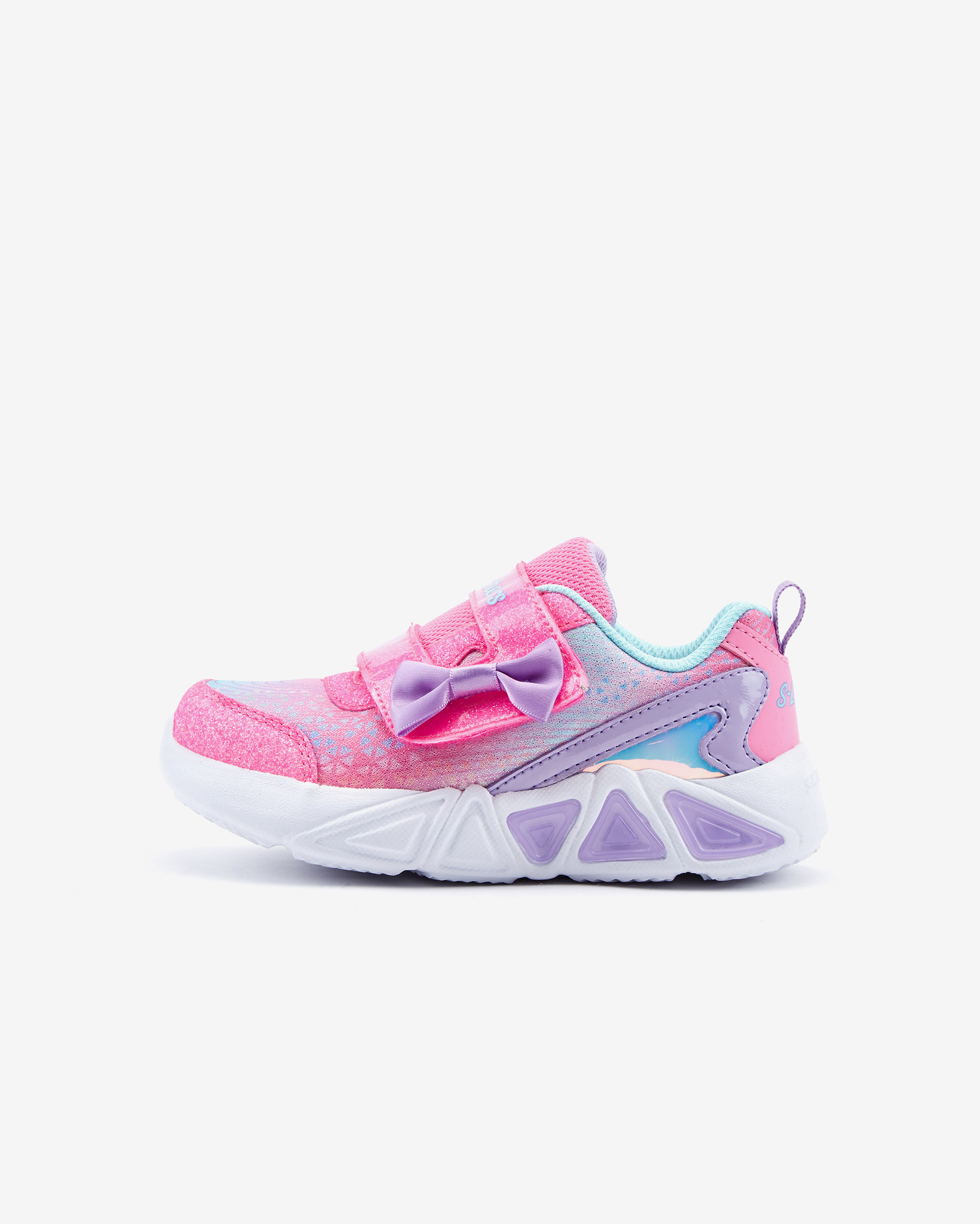 Skechers Tri - Brights - Lil Gleam Küçük Kız Çocuk Pembe Işıklı