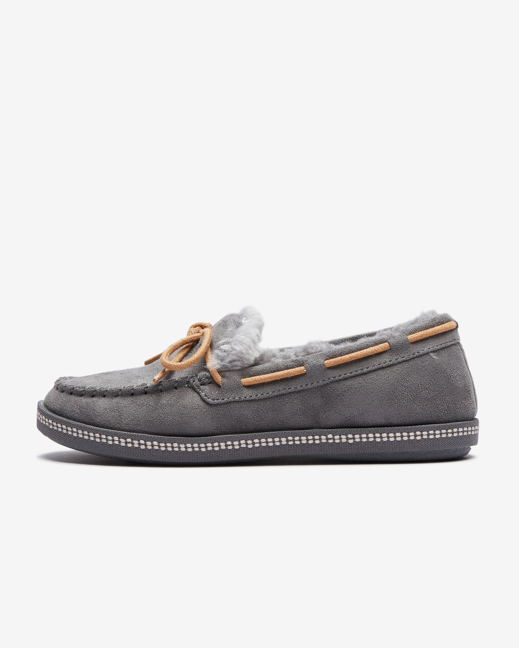 Skechers Cozy Campfire - Toasty Time Kadın Gri Ev Ayakkabısı 32782 CCL