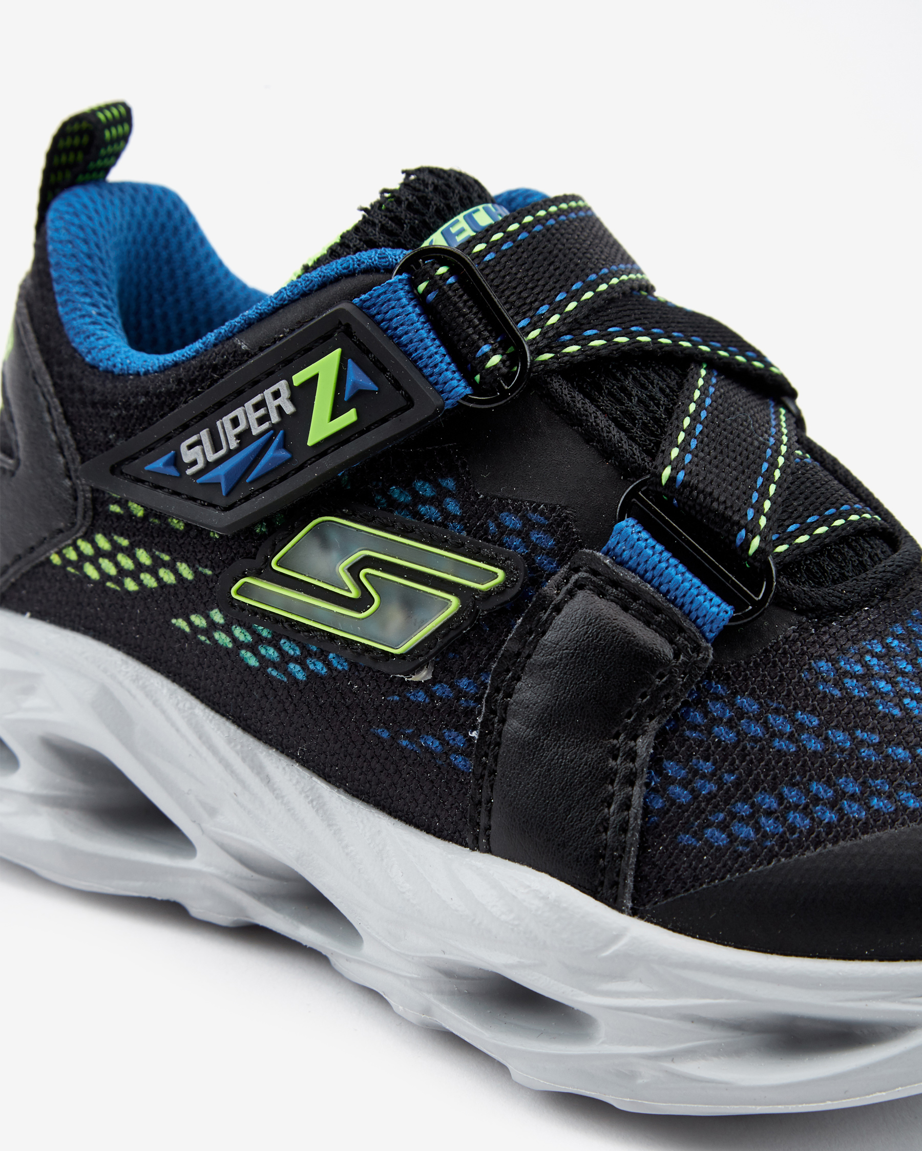 Skechers Vortex - Flash - Denlo Küçük Erkek Çocuk Siyah Işıklı