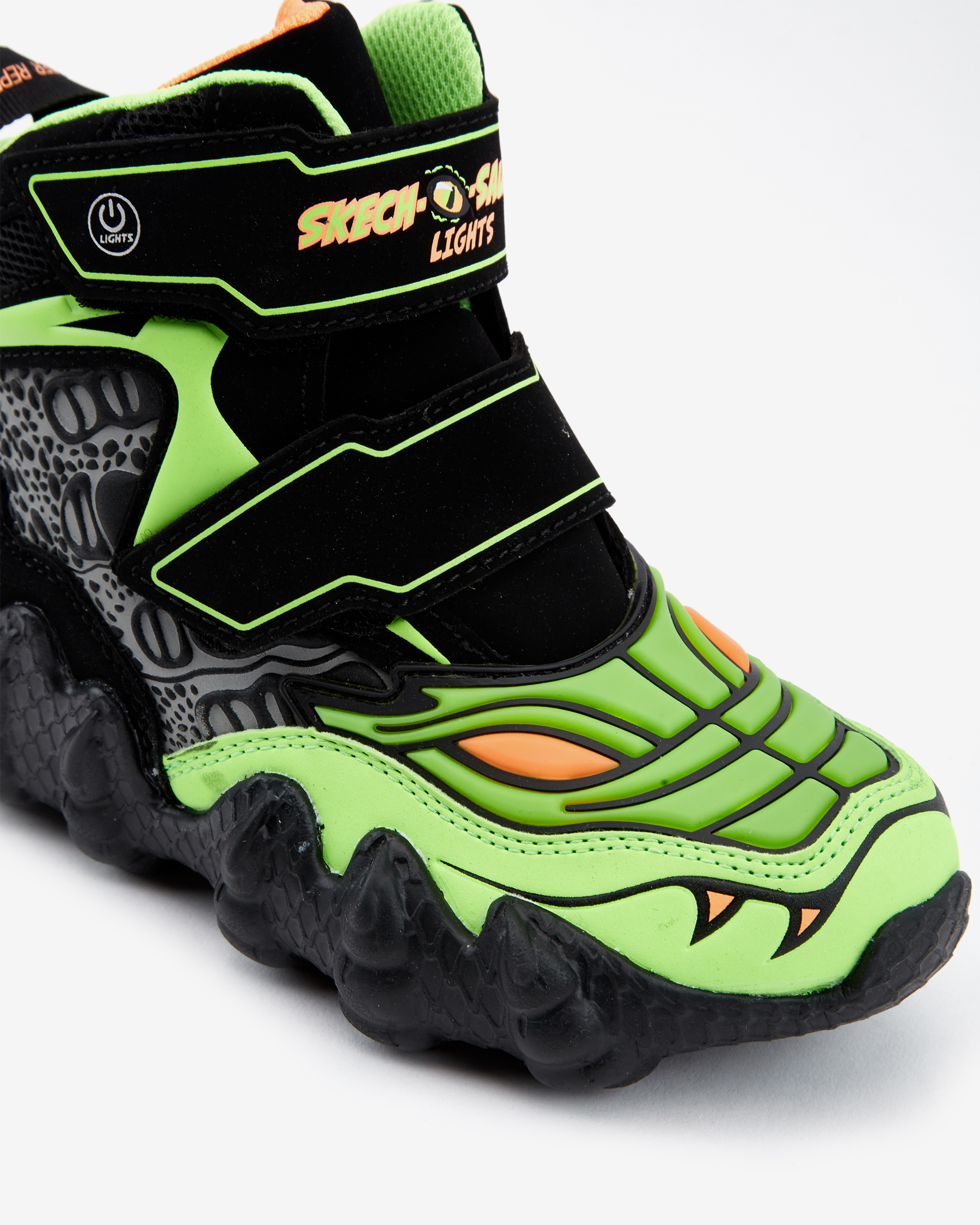 Skechers Skech - O - Saurus Lights Büyük Erkek Çocuk Siyah Işıklı