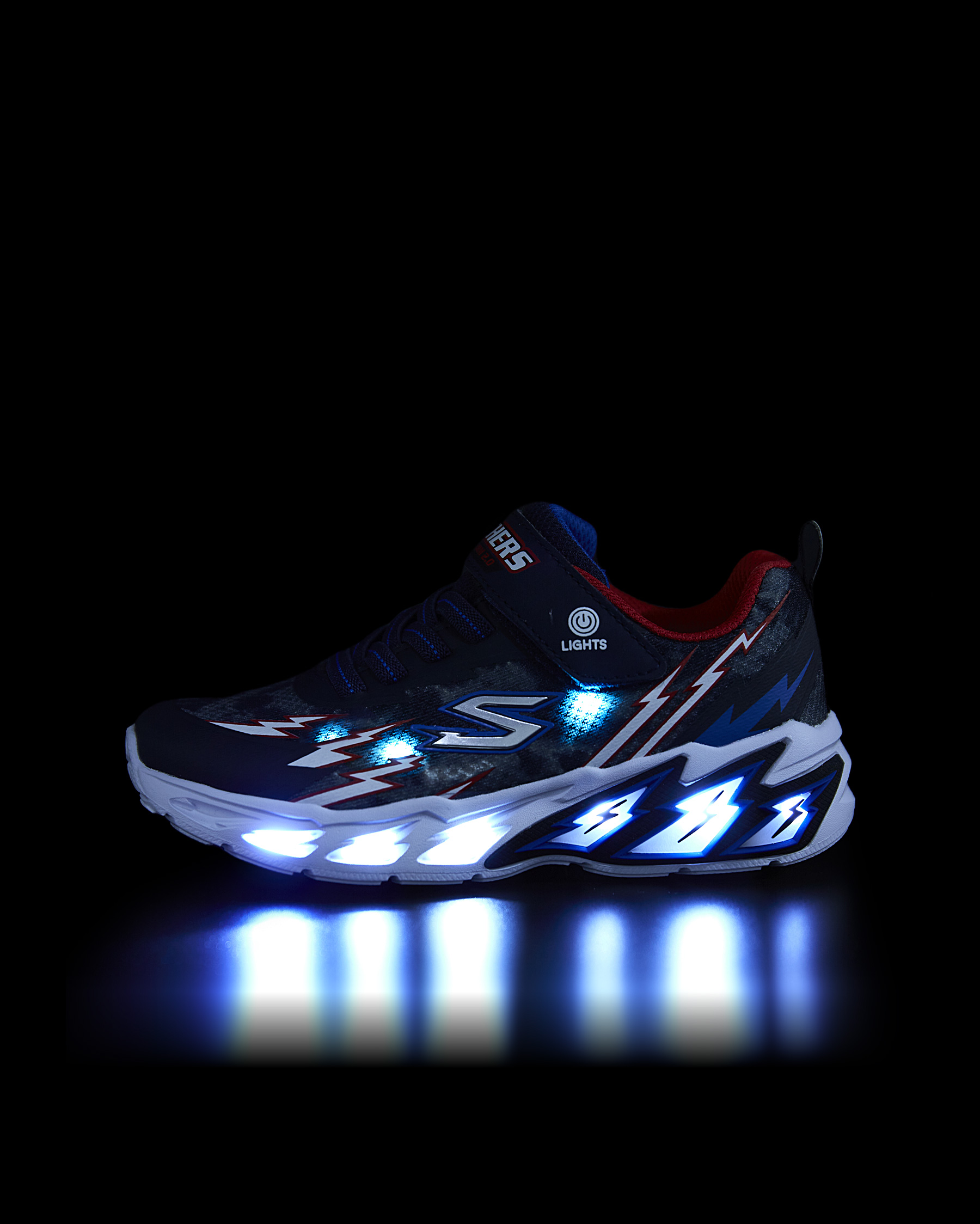 Skechers Light Storm 2.0 Büyük Erkek Çocuk Lacivert Işıklı Spor