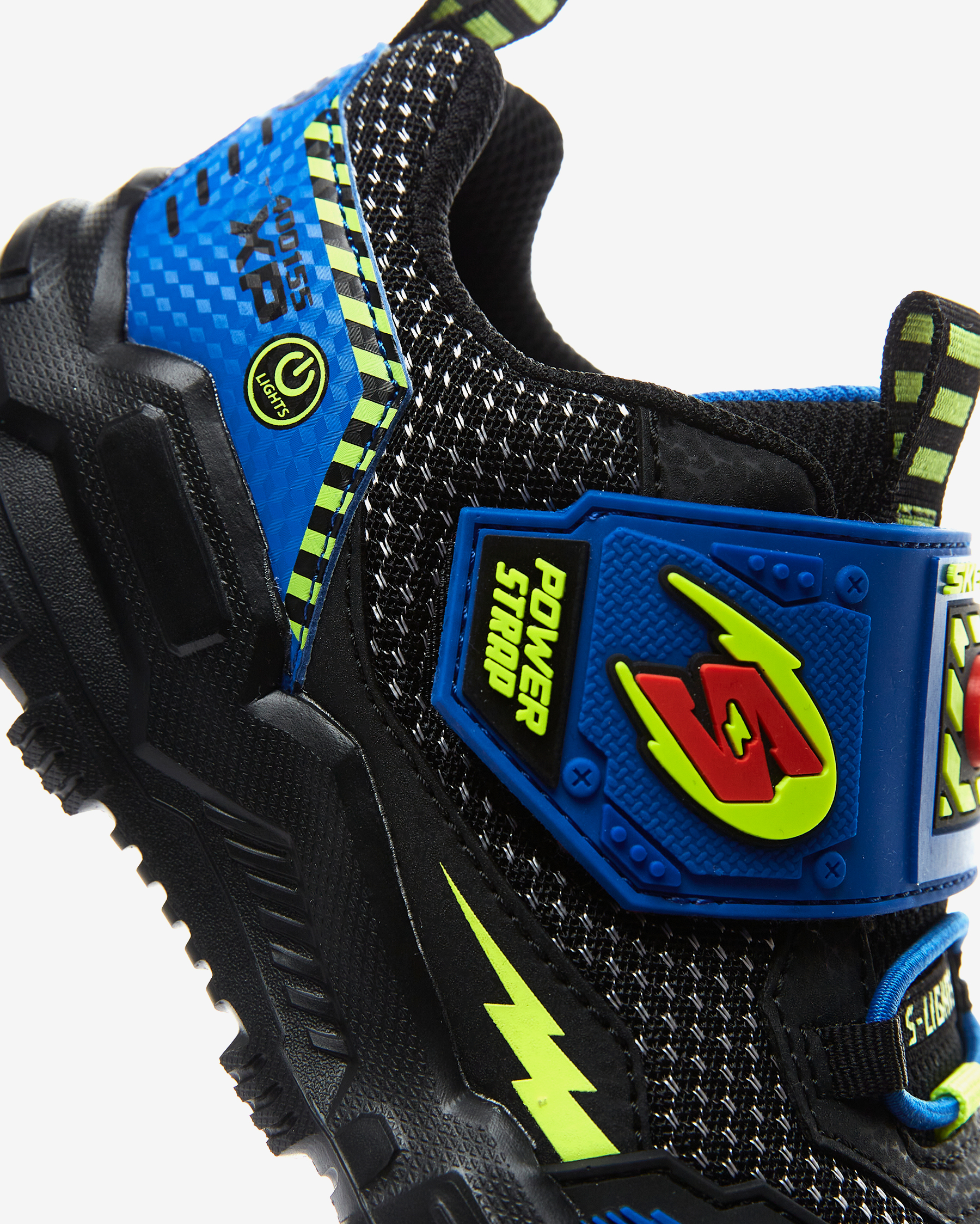 Skechers Adventure Track - Sound Blaster Büyük Erkek Çocuk Siyah