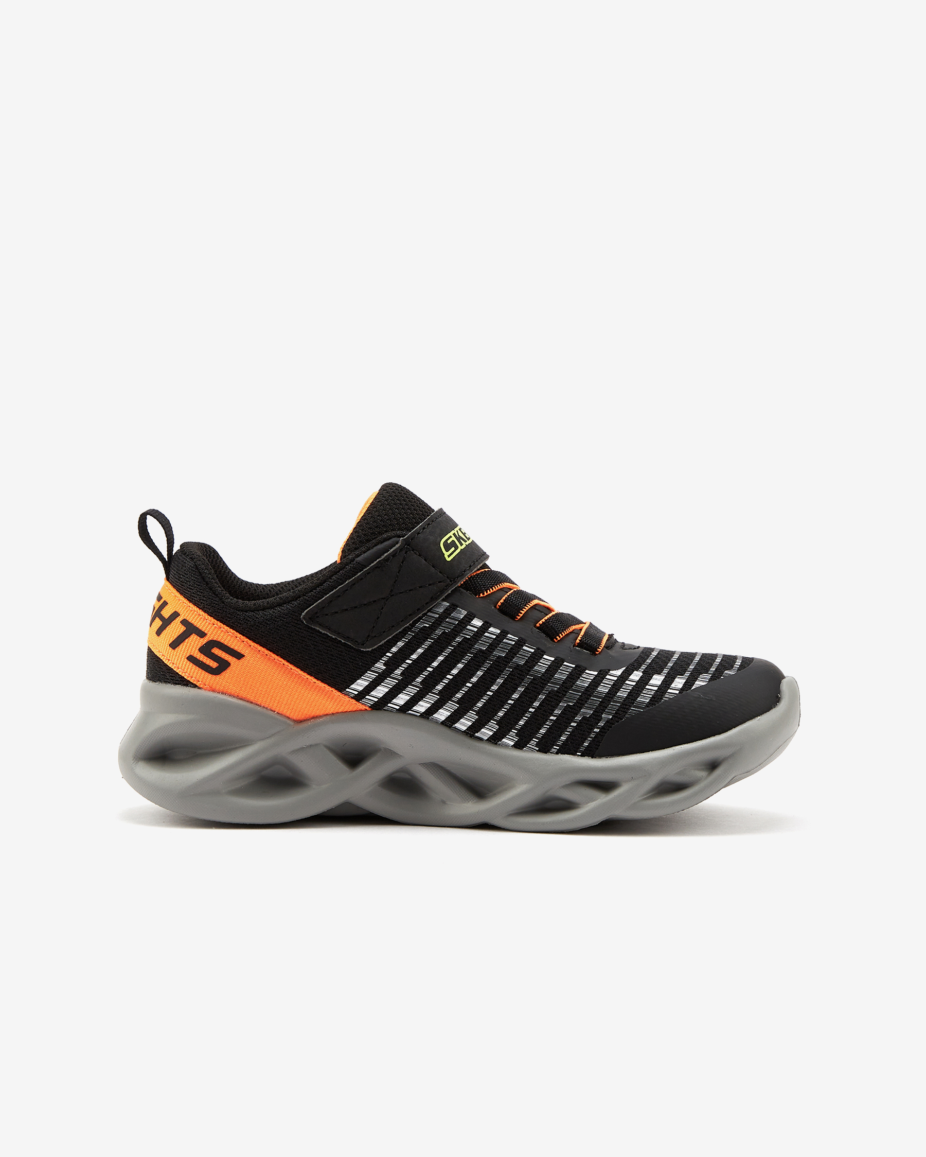 Skechers Twisty Brights Novlo Büyük Erkek Çocuk Siyah Işıklı