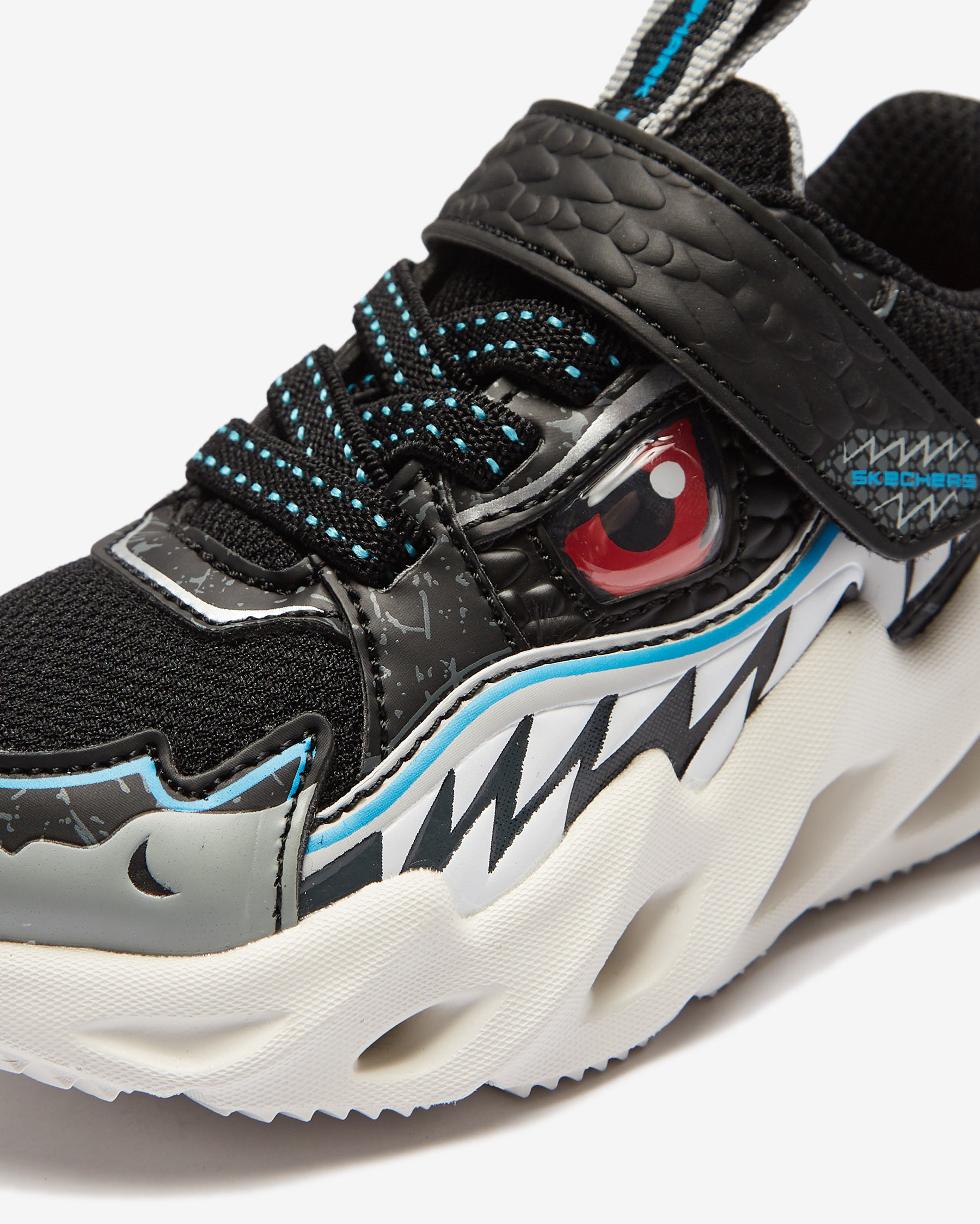 Skechers Shark - Bots - Surf Patrol Küçük Erkek Çocuk Siyah Spor