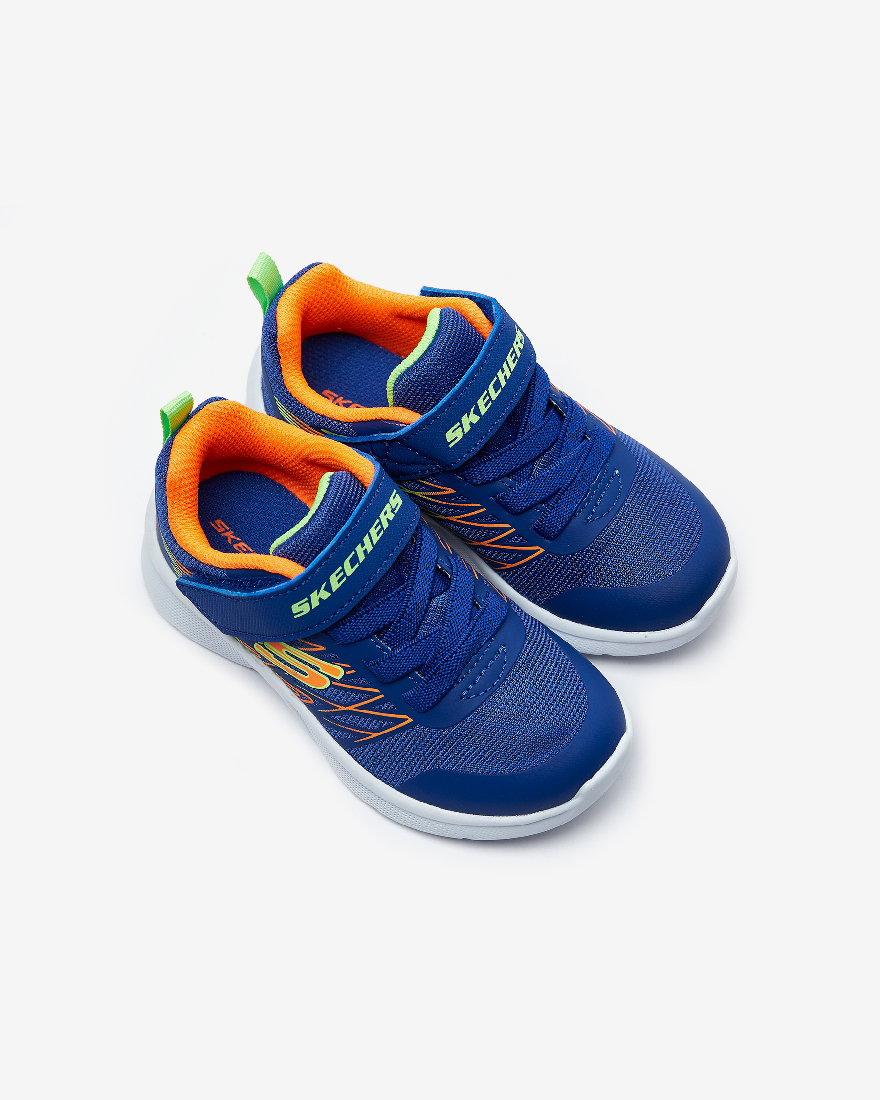 Skechers Microspec - Texlor Küçük Erkek Çocuk Mavi Spor Ayakkabı