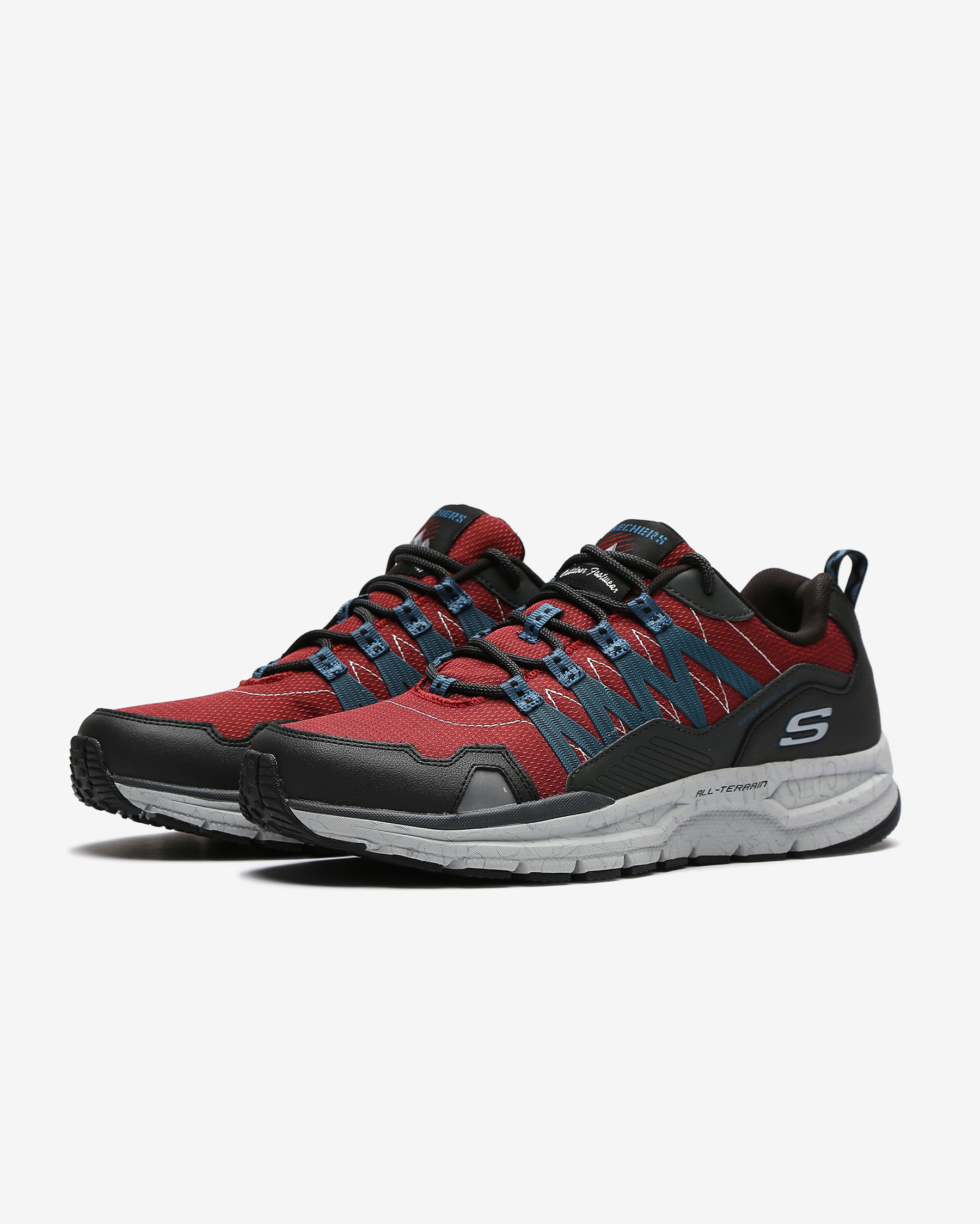 Skechers Escape Plan 2.0 - Ashwick Erkek Kırmızı Spor Ayakkabı