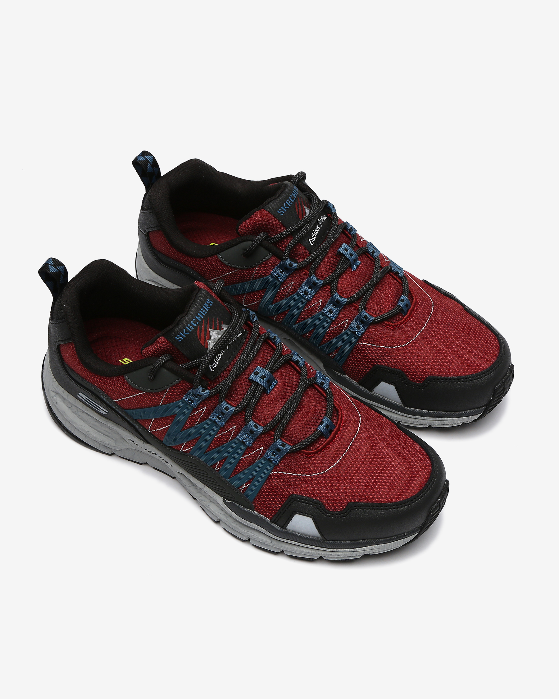 Skechers Escape Plan 2.0 - Ashwick Erkek Kırmızı Spor Ayakkabı