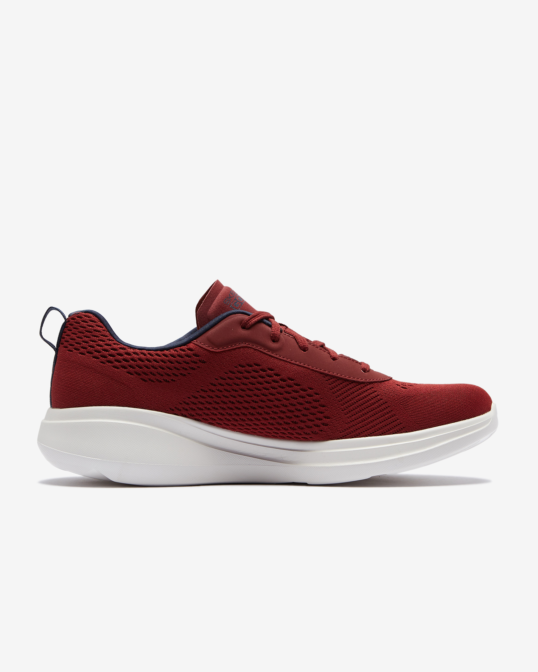 Skechers Go Run Fast Erkek Bordo Koşu Ayakkabısı 55106 BURG