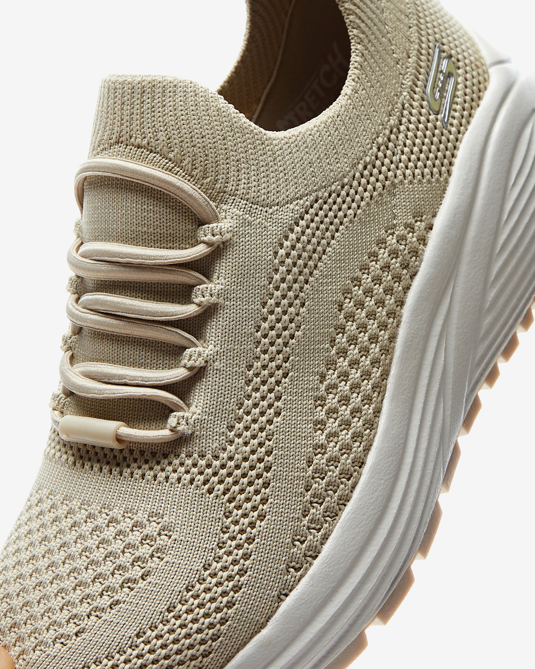 Skechers Bobs Sparrow 2.0 Allegiance C Kadın Bej Spor Ayakkabı