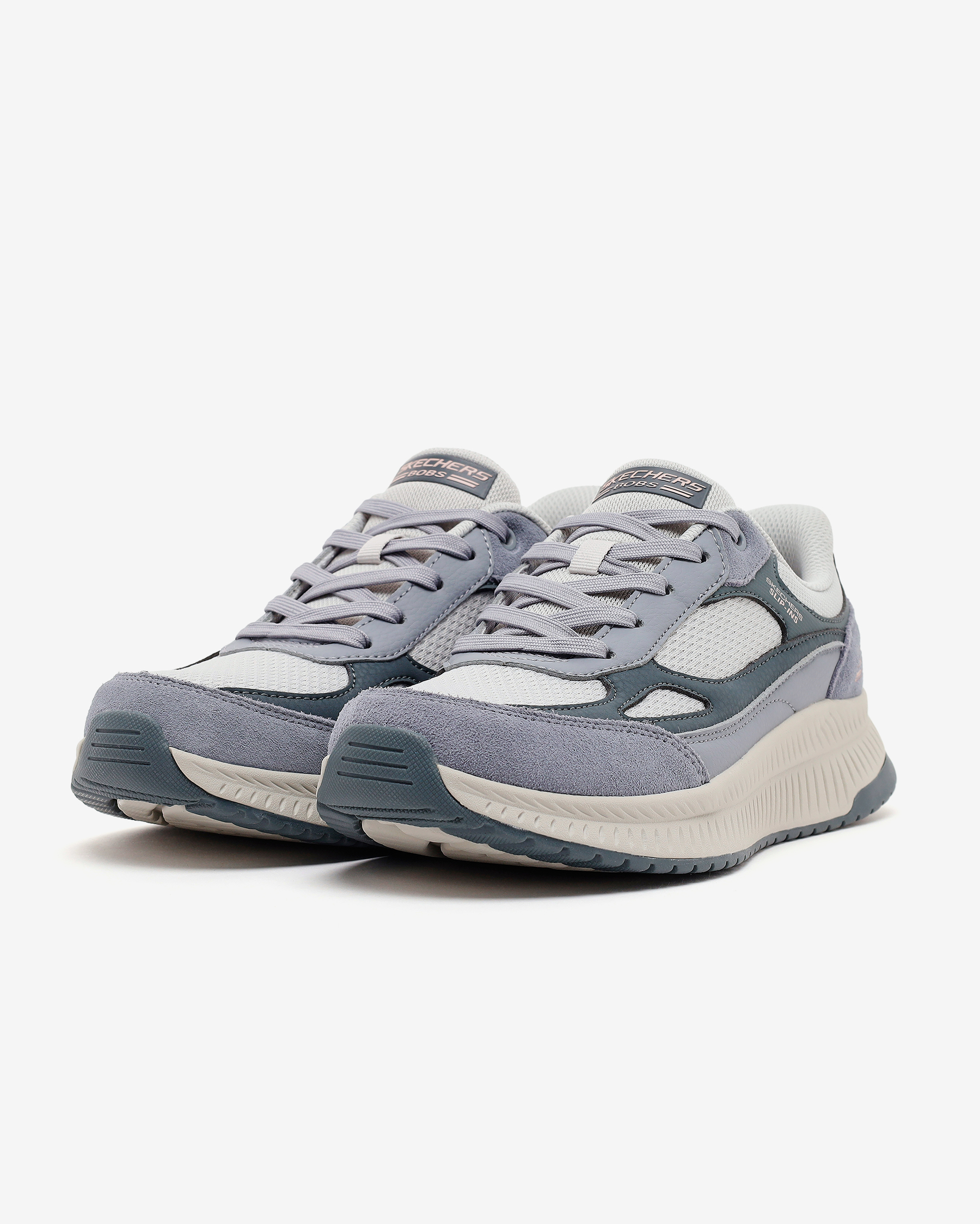Skechers Bobs Squad 4 Kadın Gri Spor Ayakkabı 117747 GYMT