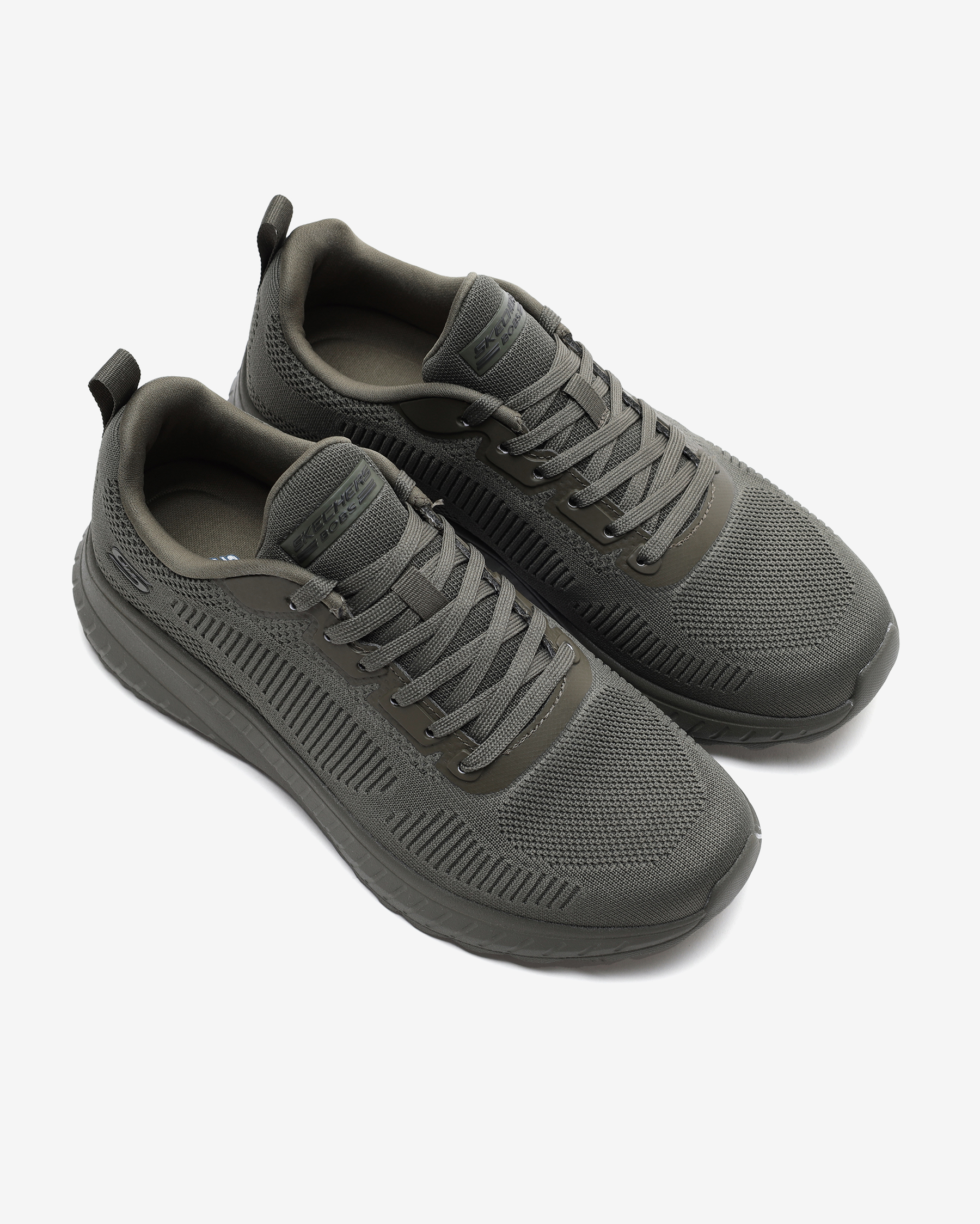 Skechers Bobs Squad Chaos - Prism Bold Erkek Haki Spor Ayakkabı