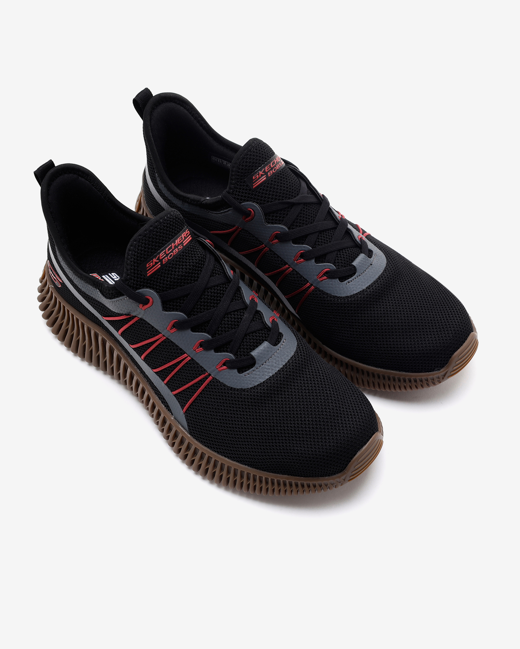 Skechers Bobs Geo Erkek Siyah Spor Ayakkabı 118171 BKMT