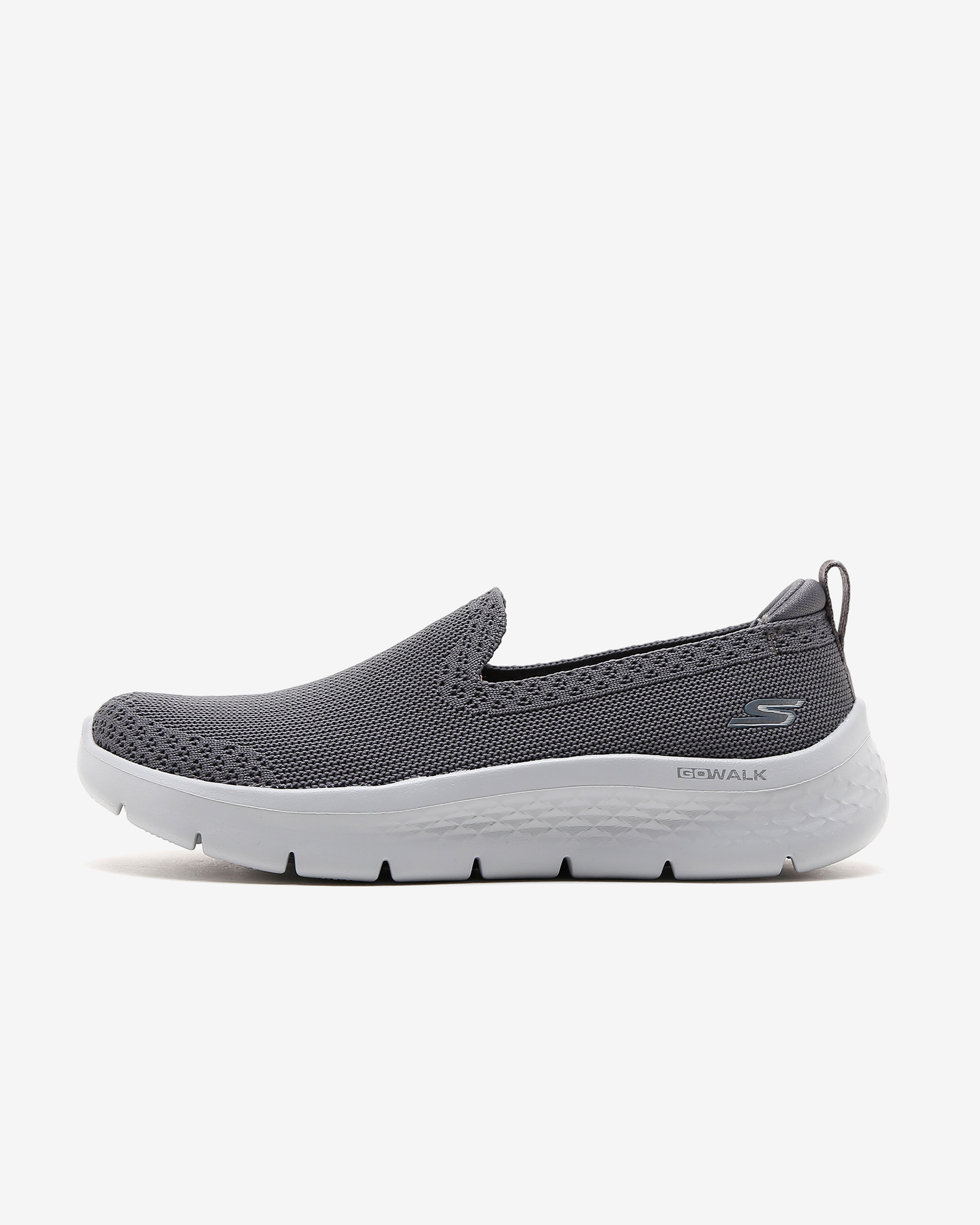 イージースライド Skechers Go Walk Flex - Bright Summer Kadın Gri Yürüyüş Ayakkabısı