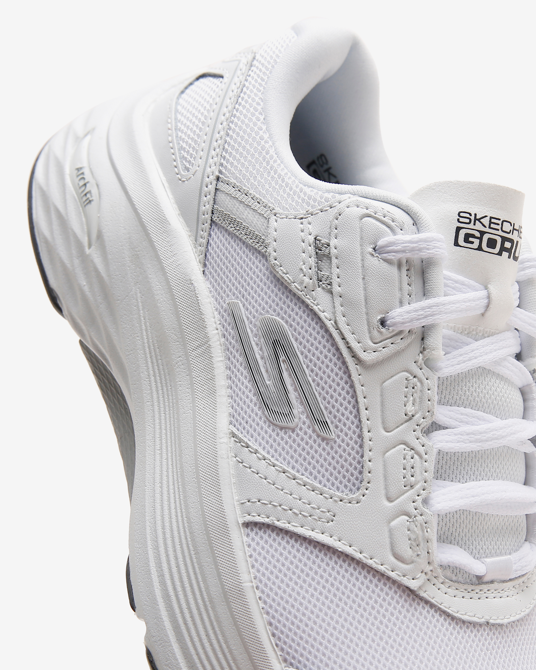 SKECHERS MAX CUSHIONING ホワイト Skechers Max Cushioning Arch Fit - Fast Kadın Siyah Koşu