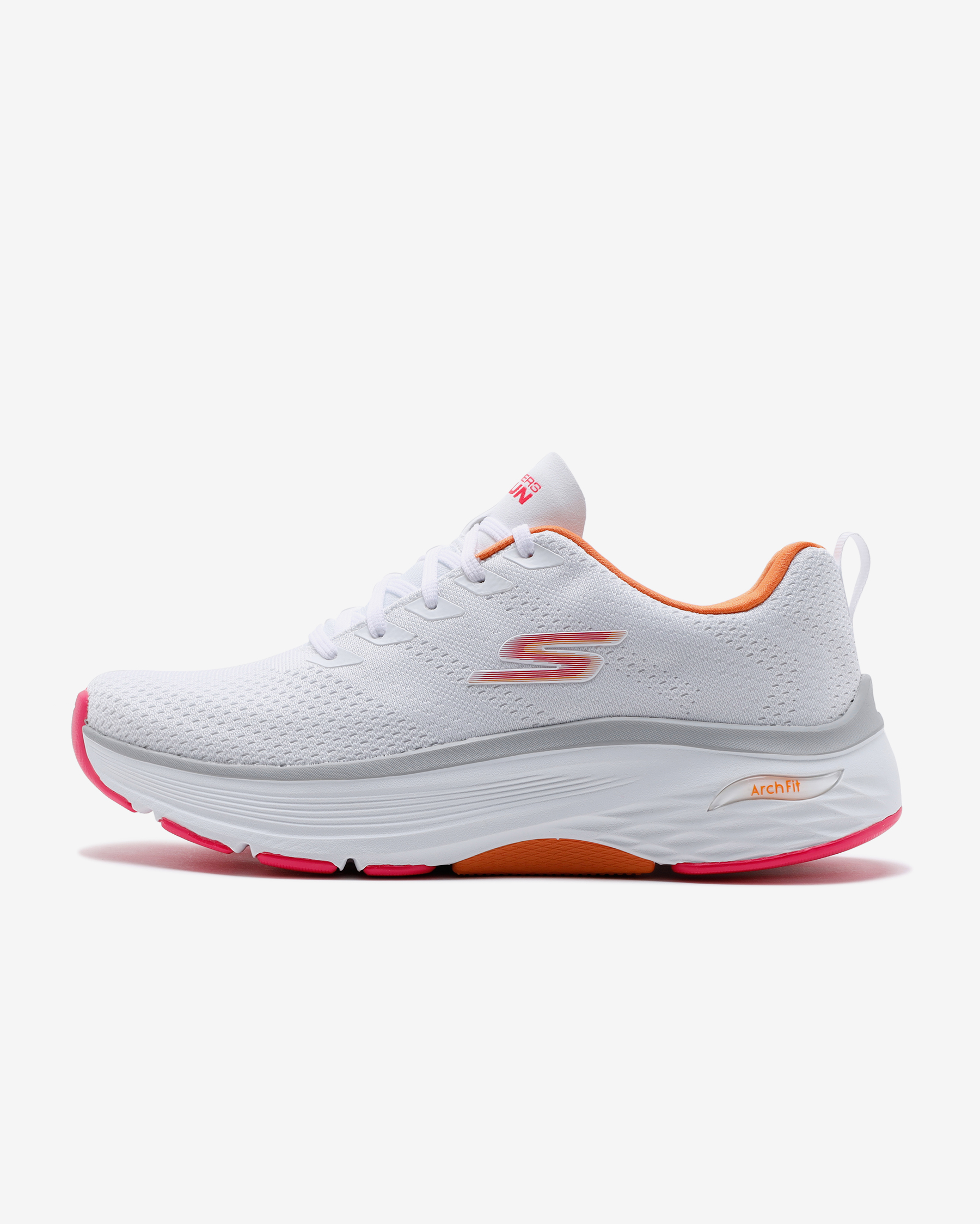 coco.m Skechers Max Cushioning Arch Fit Kadın Beyaz Koşu Ayakkabısı