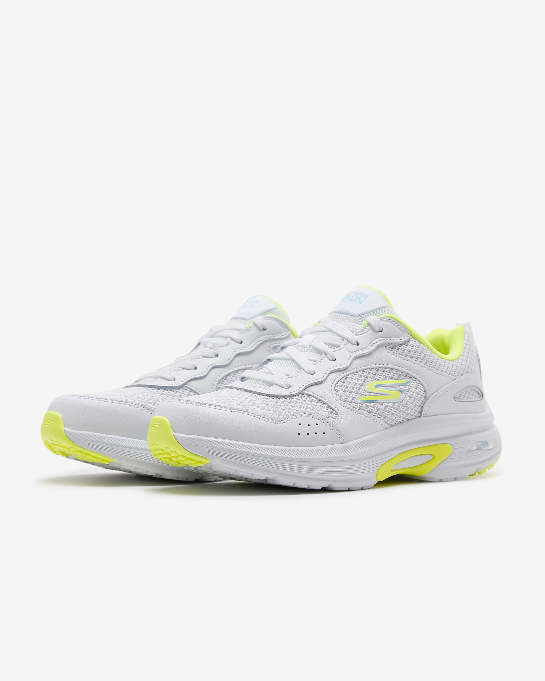 Skechers Go Run Arch Fit - Easy Road Kadın Beyaz Koşu Ayakkabısı