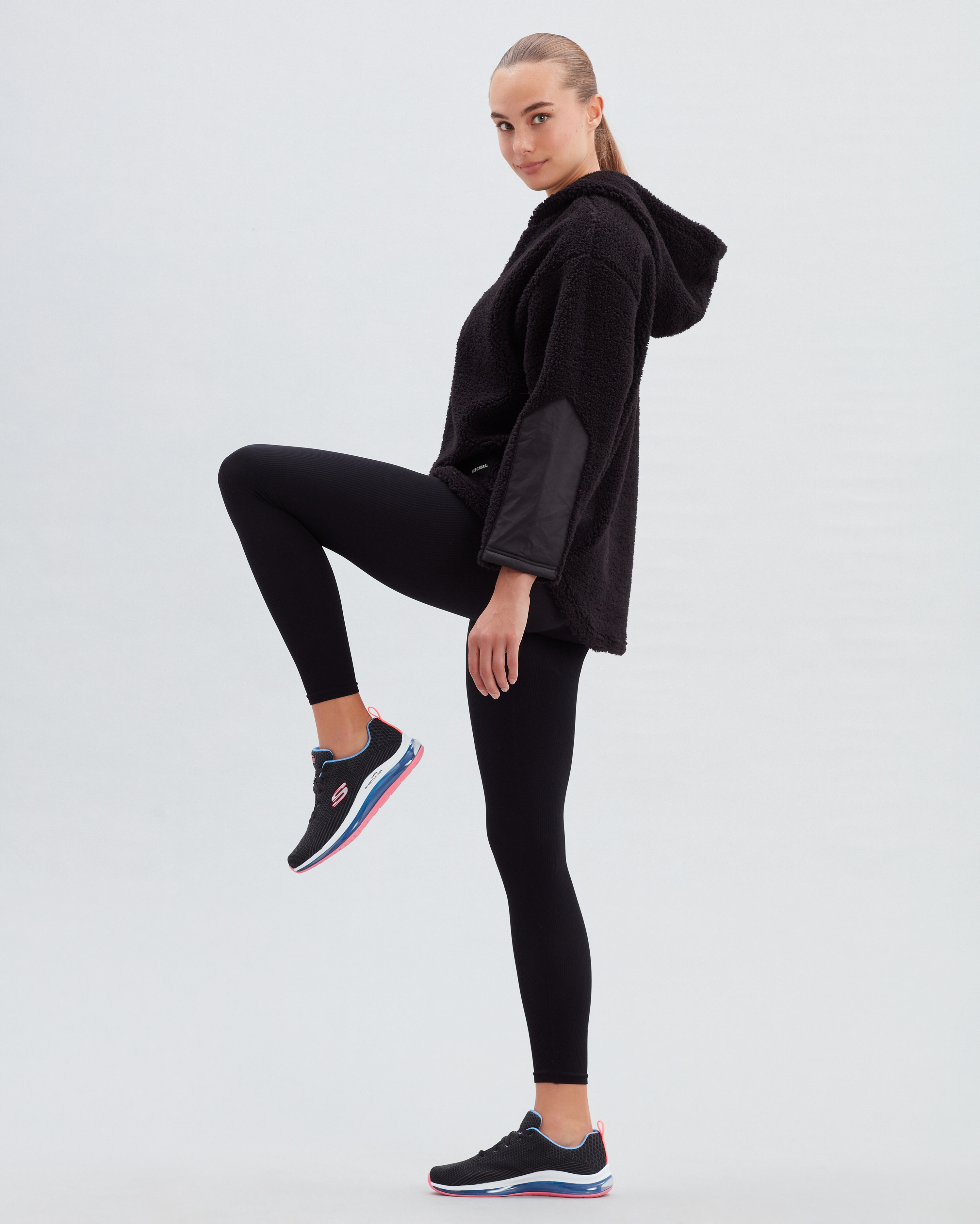 Skechers Skech - Air Element 2.0 - Amuse M Kadın Siyah/mavi/açık