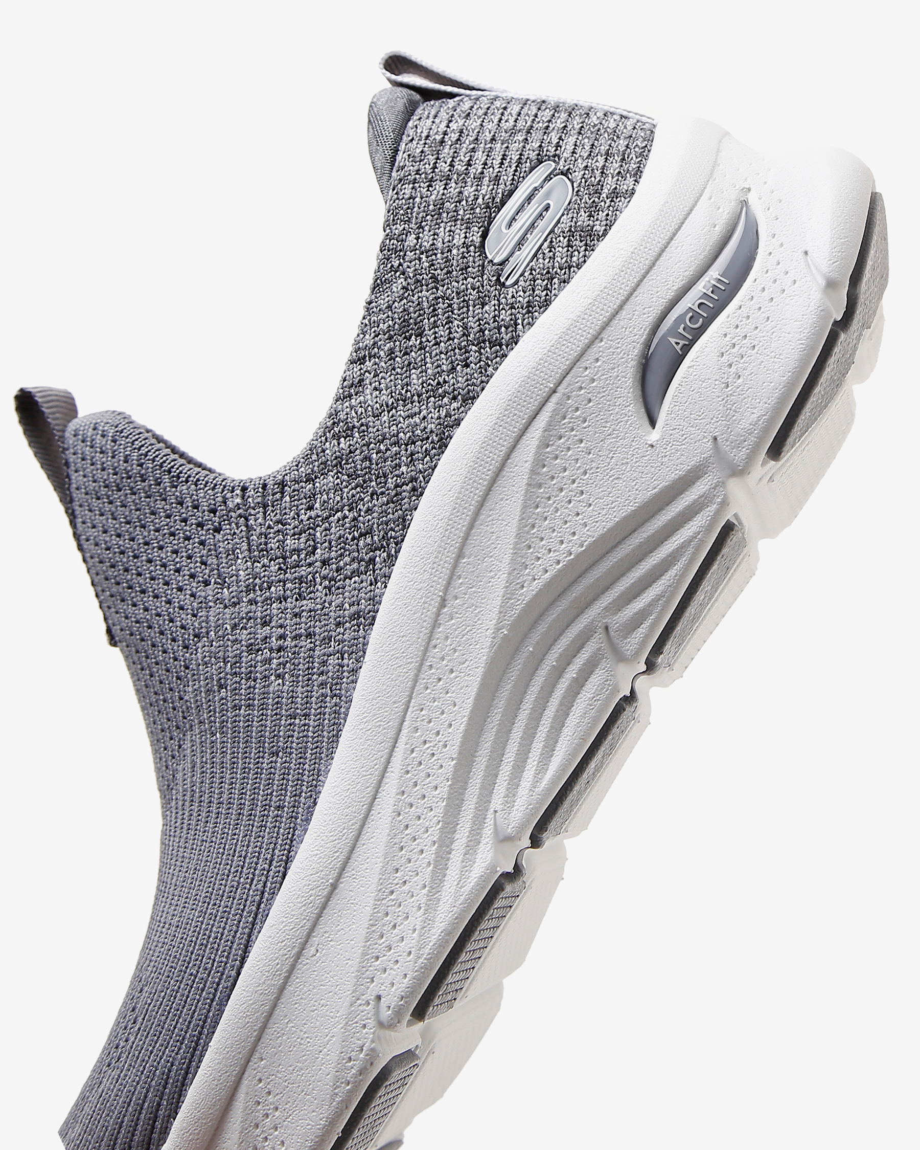 Skechers Arch Fit D'lux - Key Journey Kadın Gri Spor Ayakkabı