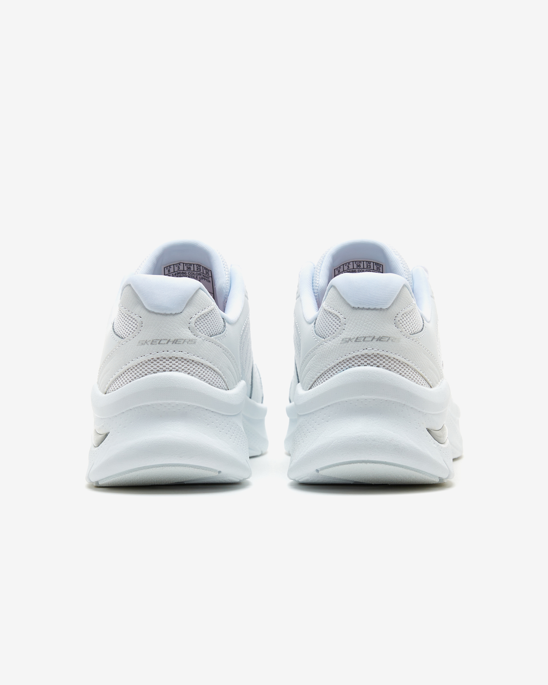 Skechers Arch Fit D'lux Kadın Beyaz Spor Ayakkabı 149686 WHT