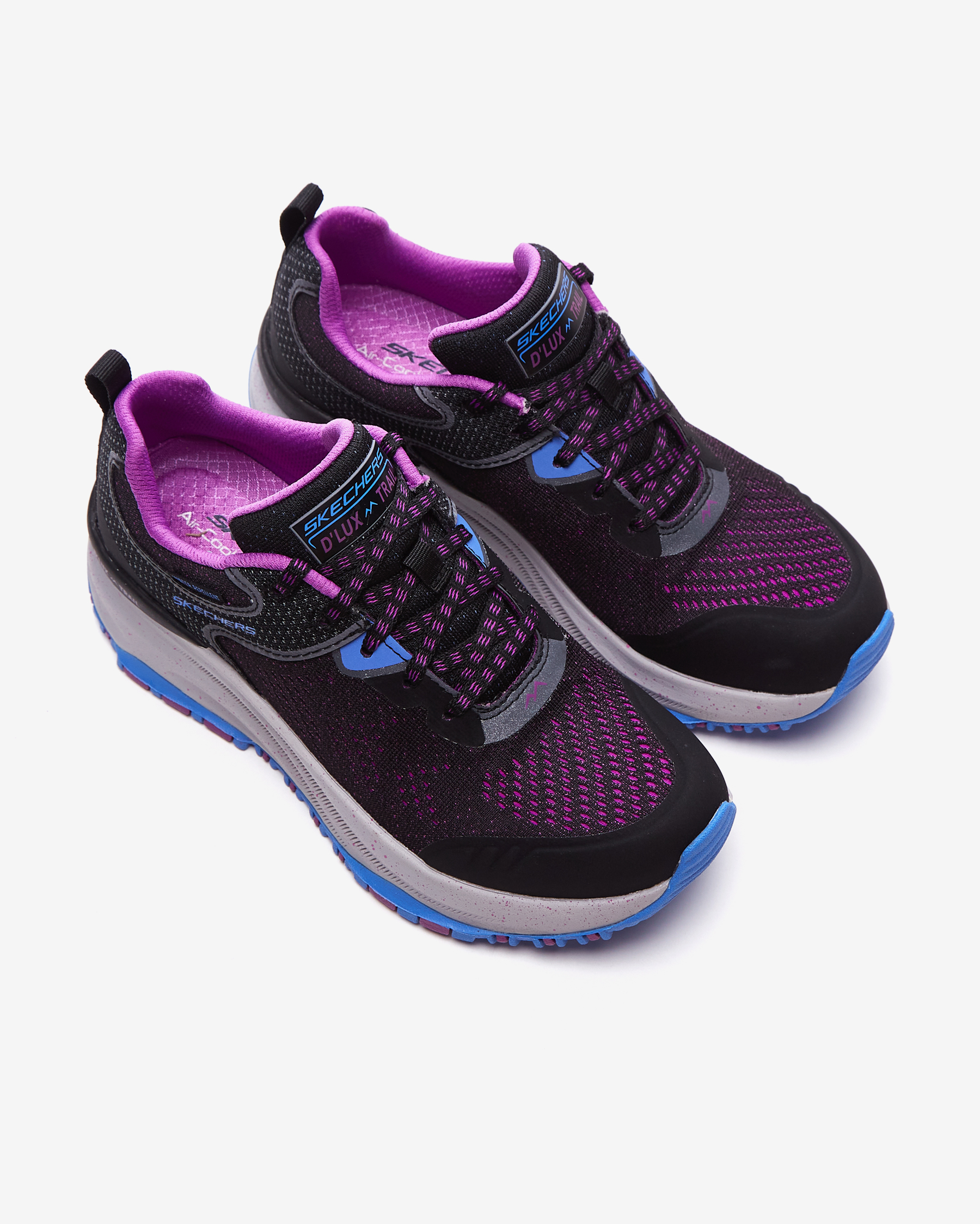 Skechers D'lux Trail - Round Trip Kadın Siyah Outdoor Ayakkabı