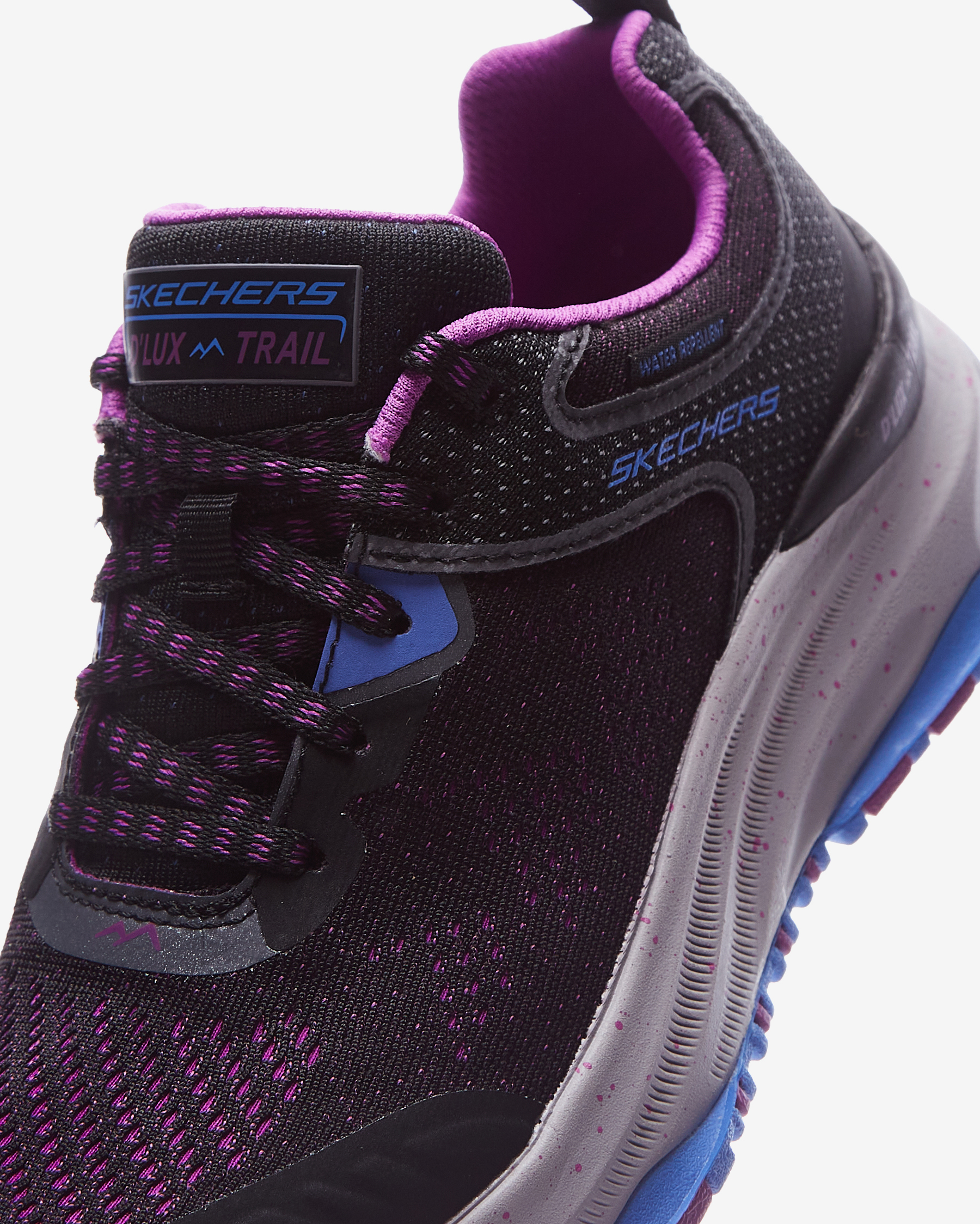 Skechers D'lux Trail - Round Trip Kadın Siyah Outdoor Ayakkabı
