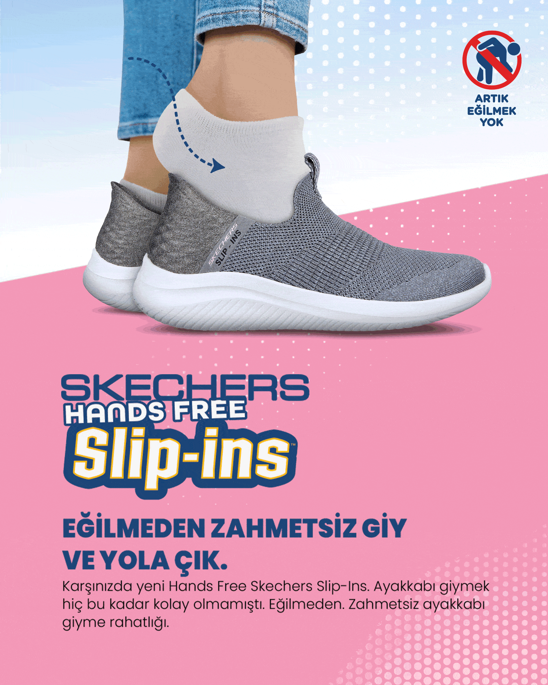 Skechers Summits - Slip-ins Kadın Siyah Spor Ayakkabı 149937 BKW
