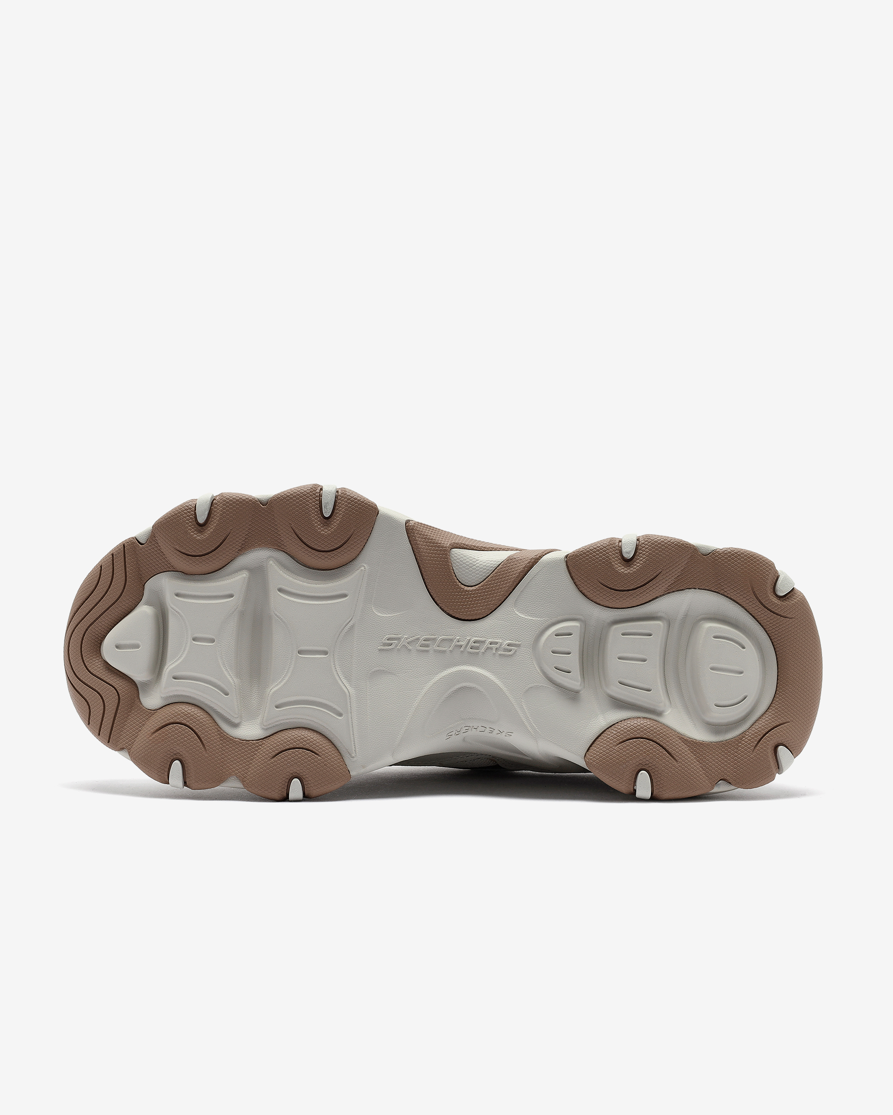 Skechers D'lites 5.0 - Upgraded Kadın Kırık Beyaz/kahve Sneakers