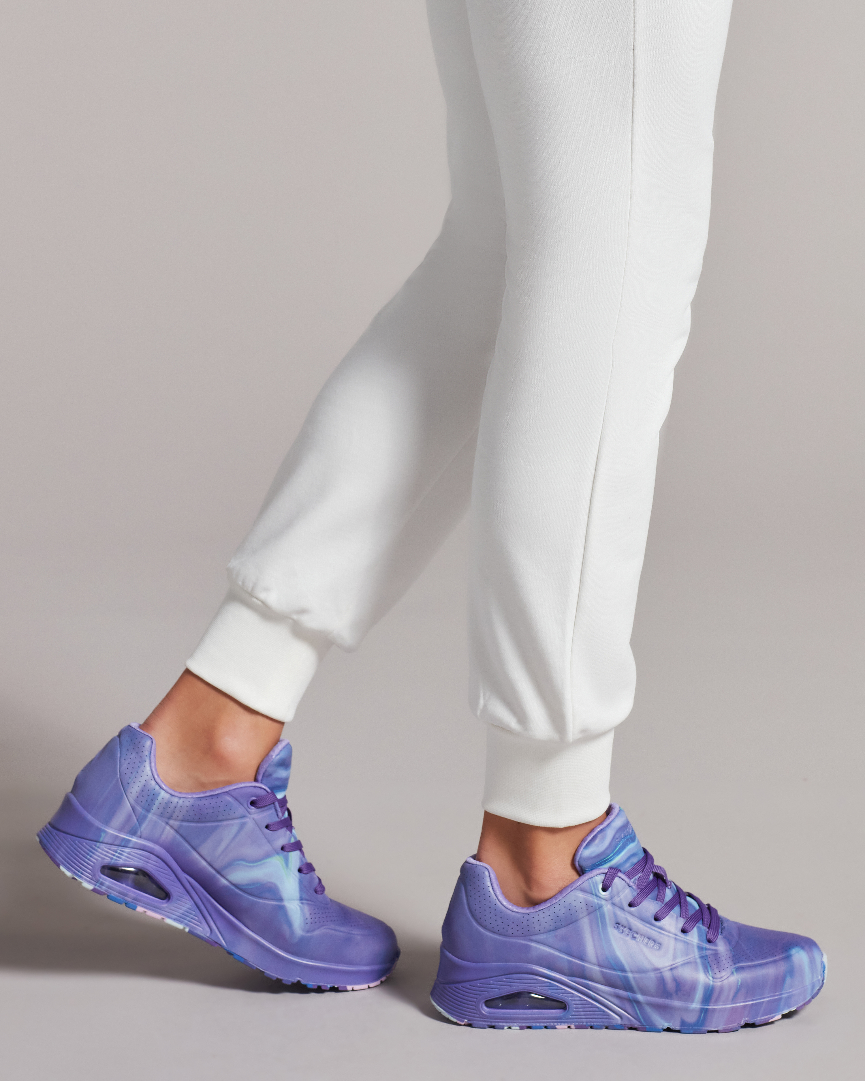 Skechers Uno - Like Water Kadın Mor Sneakers 155137 PRMT