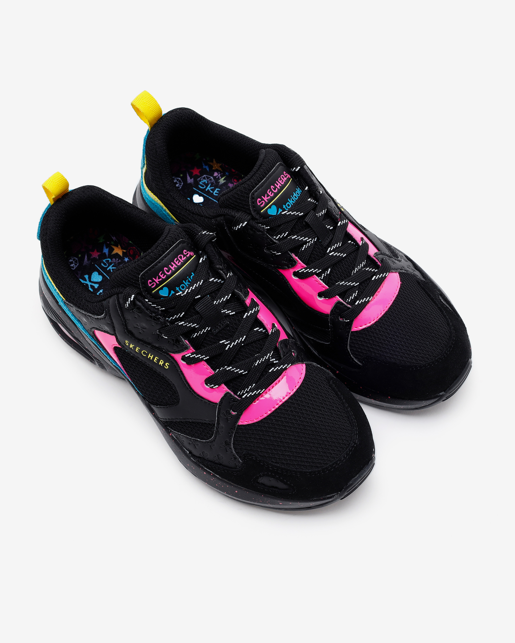 Skechers Skechers X Tokidoki: M - Uno - Tokiglow Kadın Siyah