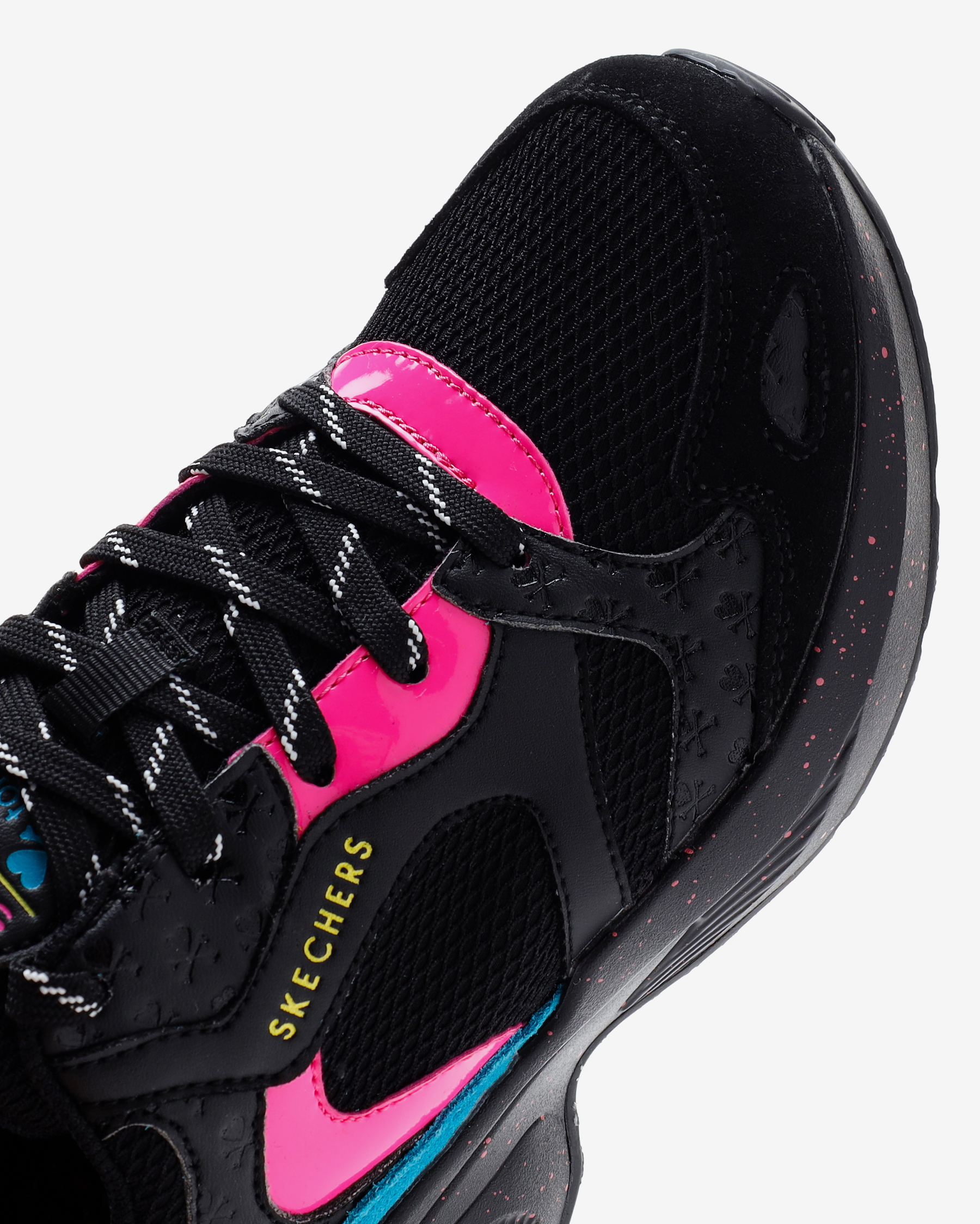 Skechers Skechers X Tokidoki: M - Uno - Tokiglow Kadın Siyah
