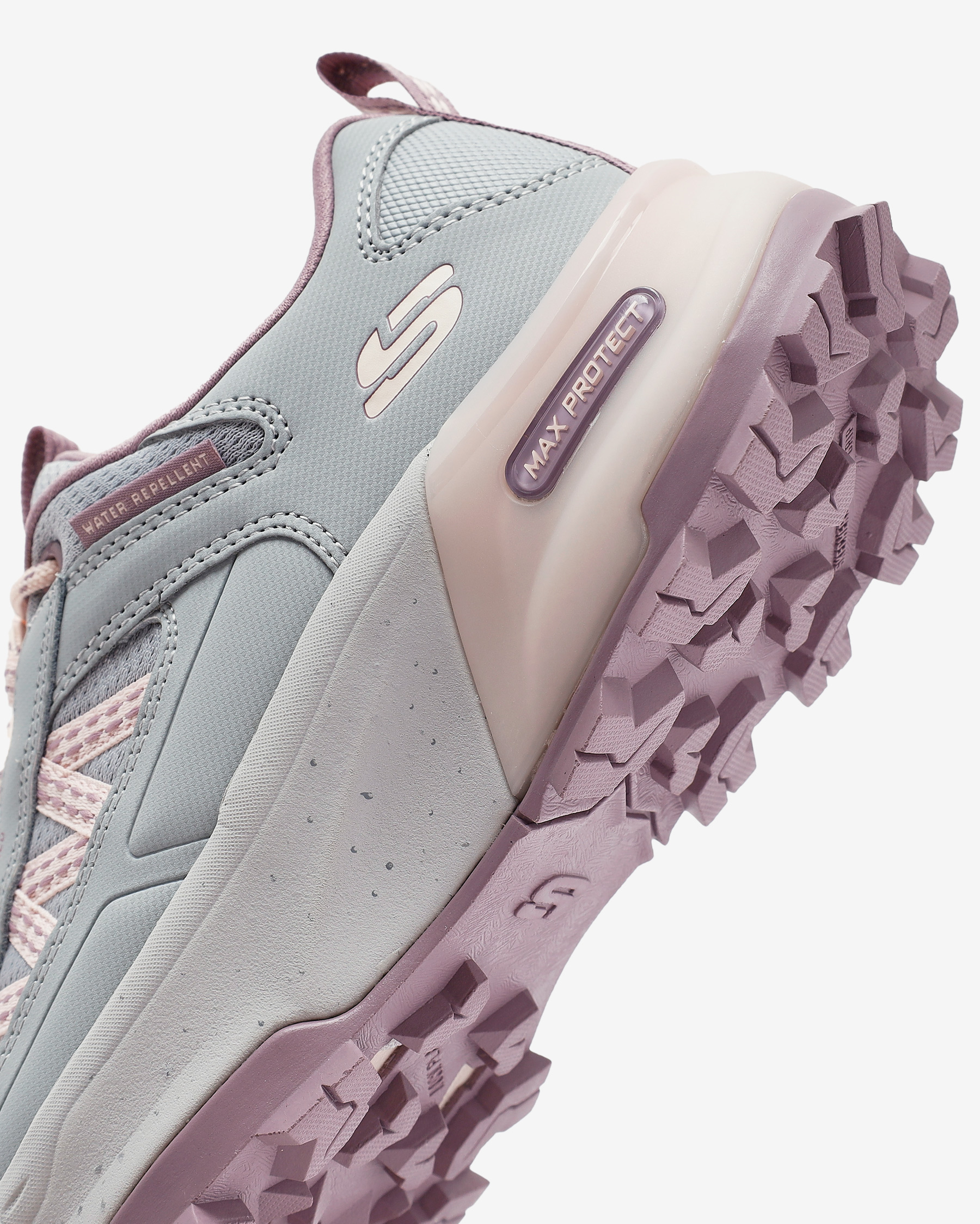 Skechers Max Protect Legacy Kadın Gri Outdoor Ayakkabı 180201 GYPK