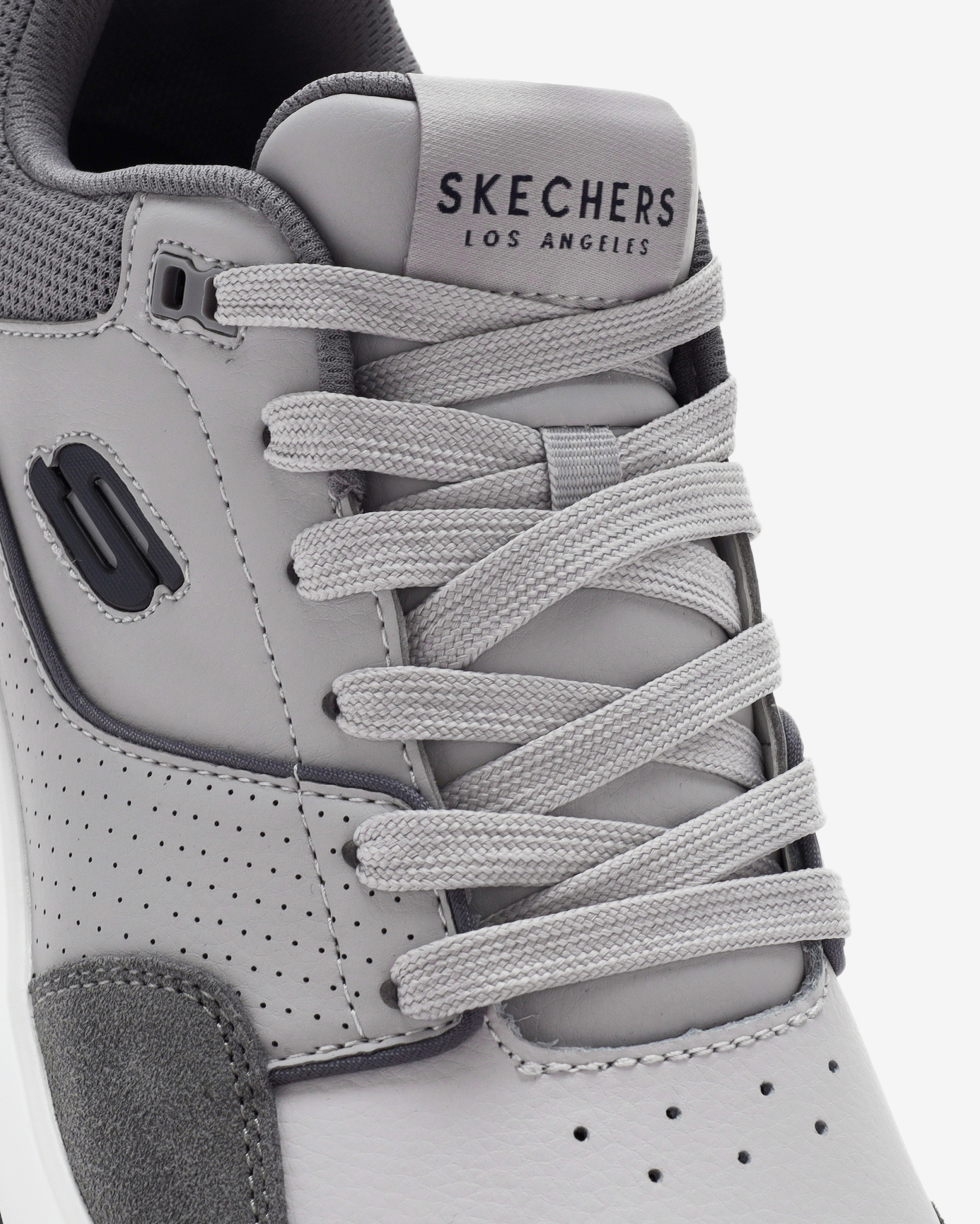 Skechers Uno - Retro One Erkek Gri Sneakers 183020 GRY